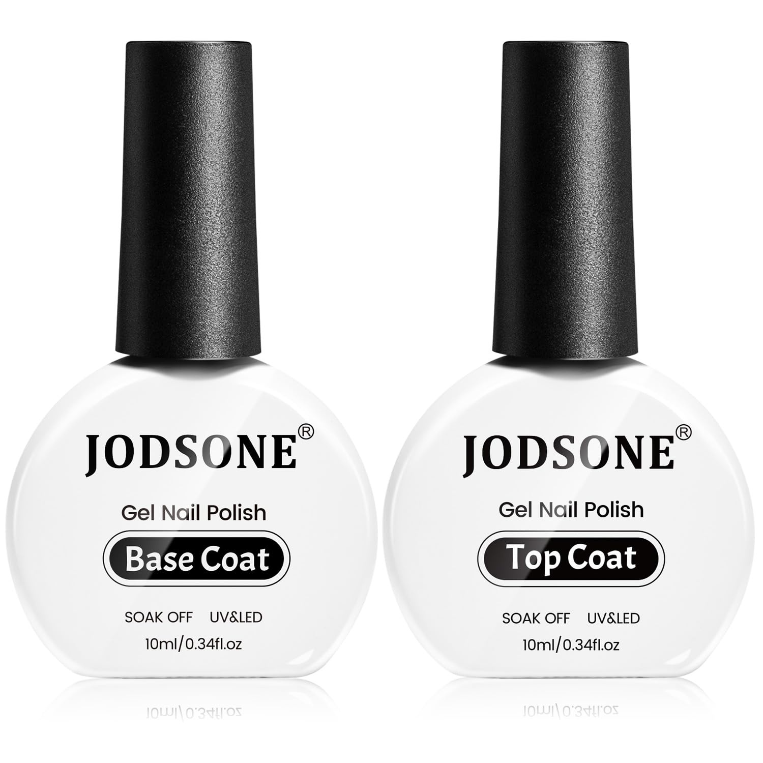 JODSONE Gel Nail Polish Kit with U V Light 32 Colors Top Coat Base Coat - view 4
