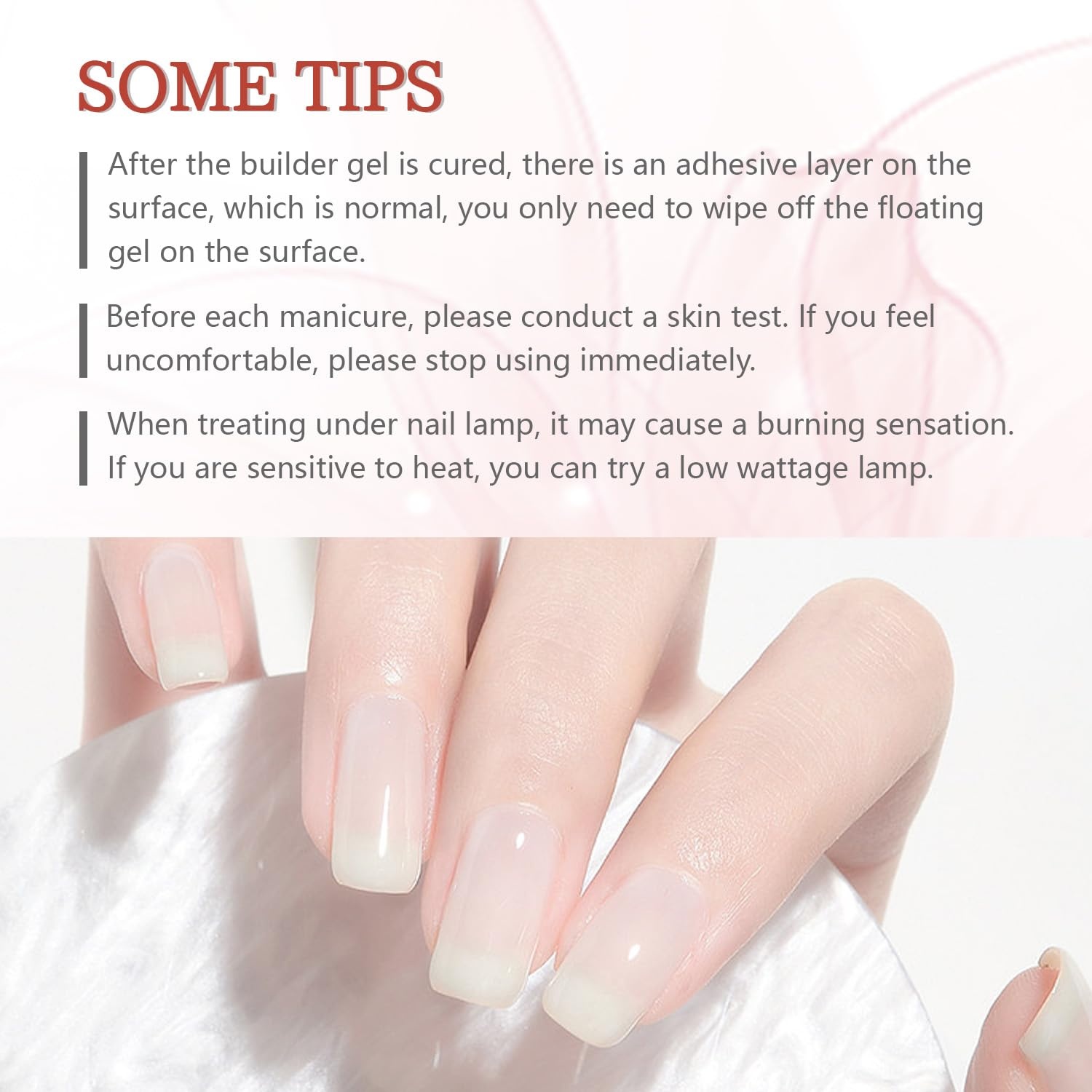 JODSONE 4 Bottles of 15 Capacities of Nail Dehydrator Nail Primer Base Top Coat Long Lasting and Easy to Apply Large Bottle(4 Pcs Builder Gel) - view 8