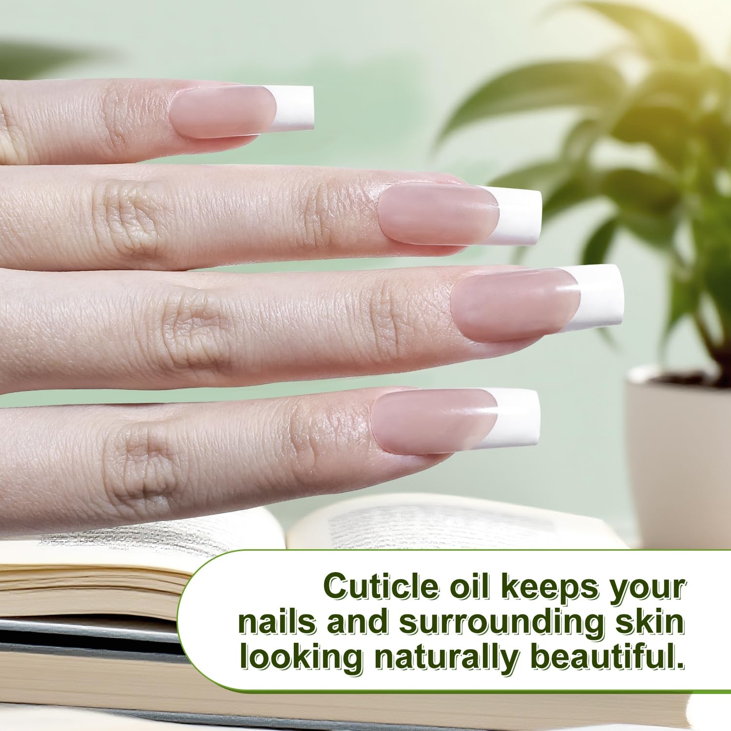 JODSONE Cuticle Oil for Damaged Skin And Thin Nails for Nail Growth Nourish and Condition Dry Nails with Dropper(green) - view 4