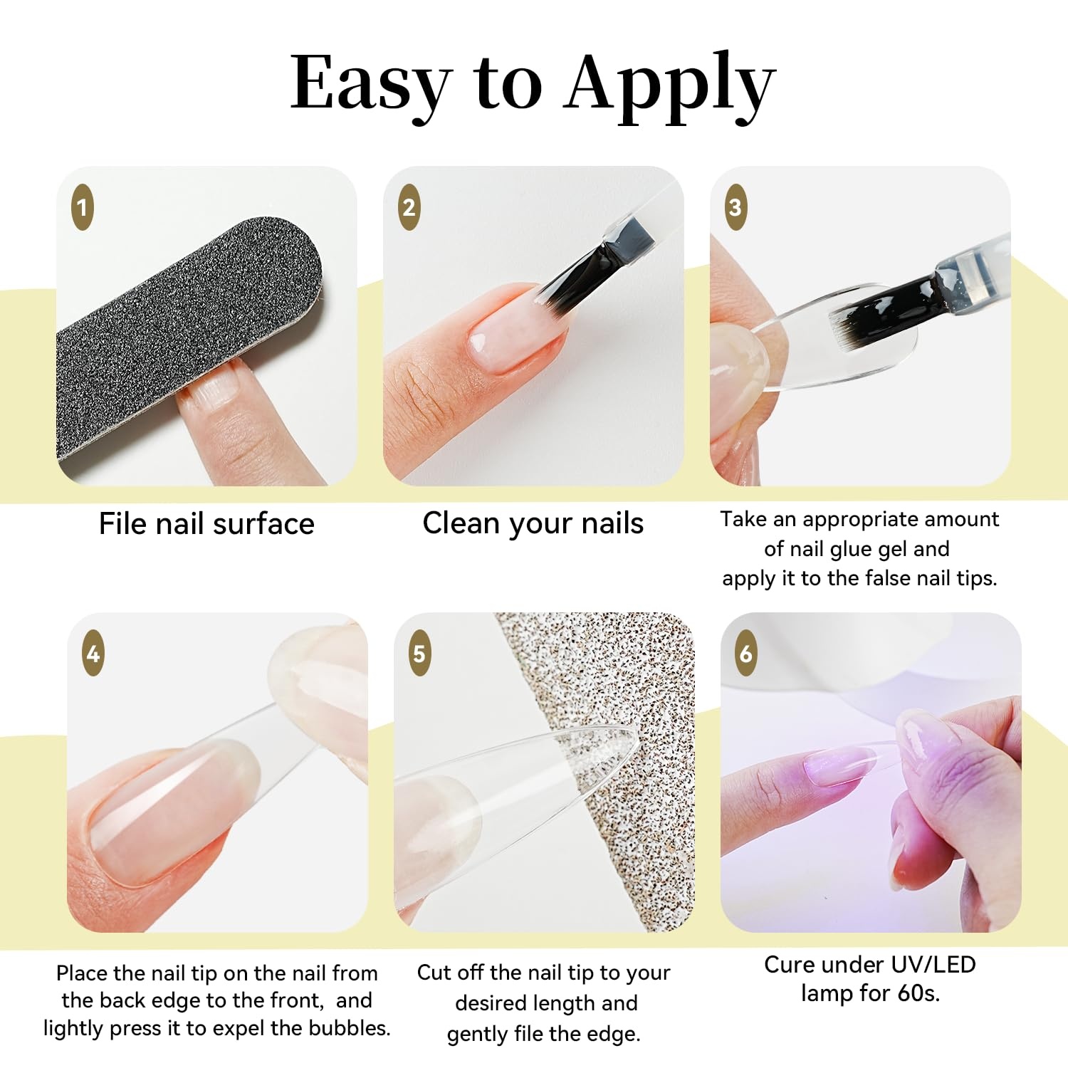 JODSONE Peel off Gel Base Coat,16.5ml No Wipe, Warmly Removable Foundation for Gel Nail Polish & Tips. U V/LED Cured, Long-Lasting, DIY Use(G08) - view 6