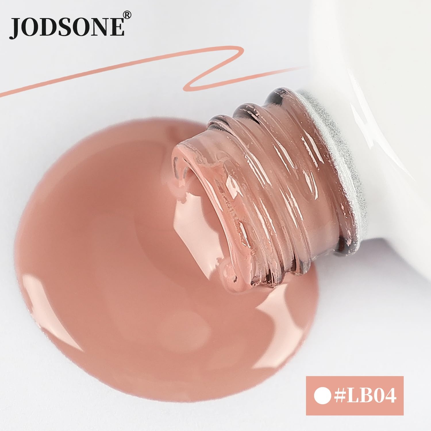 JODSONE 2Pcs Gel Nail Polish Set 10ml Black and White Gel Polish,Soak Off LED U V Nail Gel Manicure All Seasons Gel Polish Nail(LB04)
