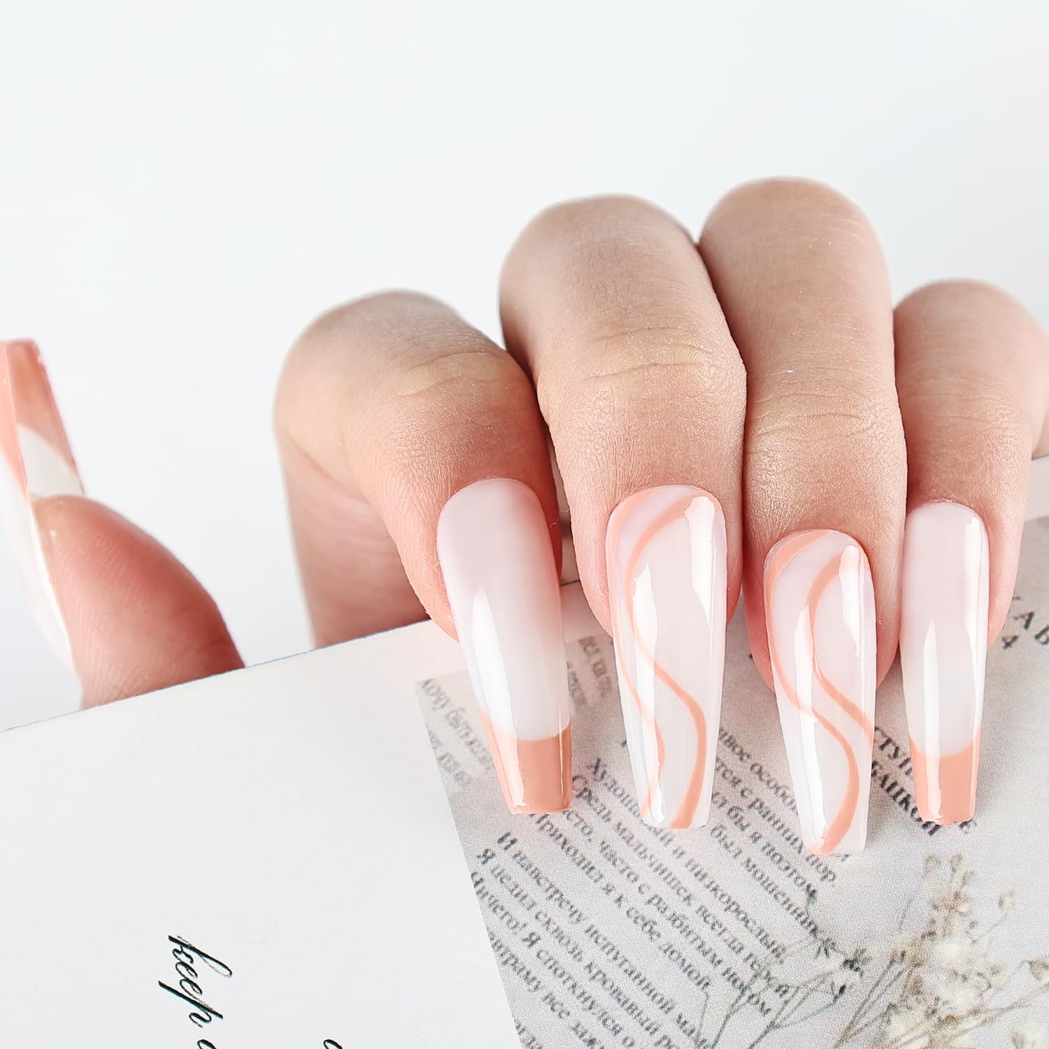 JODSONE 2Pcs Gel Nail Polish Set 10ml Black and White Gel Polish,Soak Off LED U V Nail Gel Manicure All Seasons Gel Polish Nail(LB04) - view 7