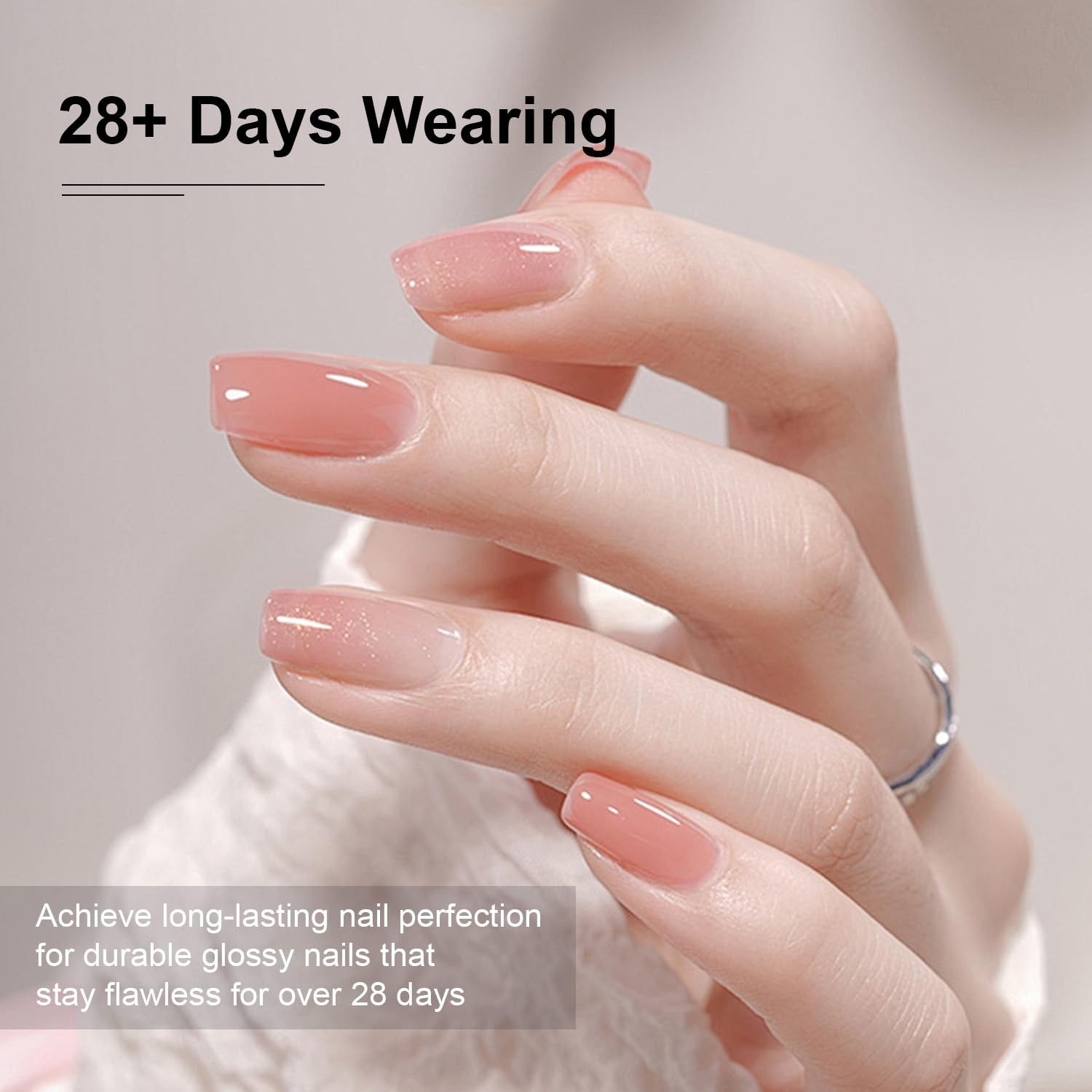 JODSONE 15ML Nail Primer Base Coat Top Coat Glossy Quick Drying Durable DIY Nail Art Design Long Lasting Gift(15ML-PBT-BG) - view 6