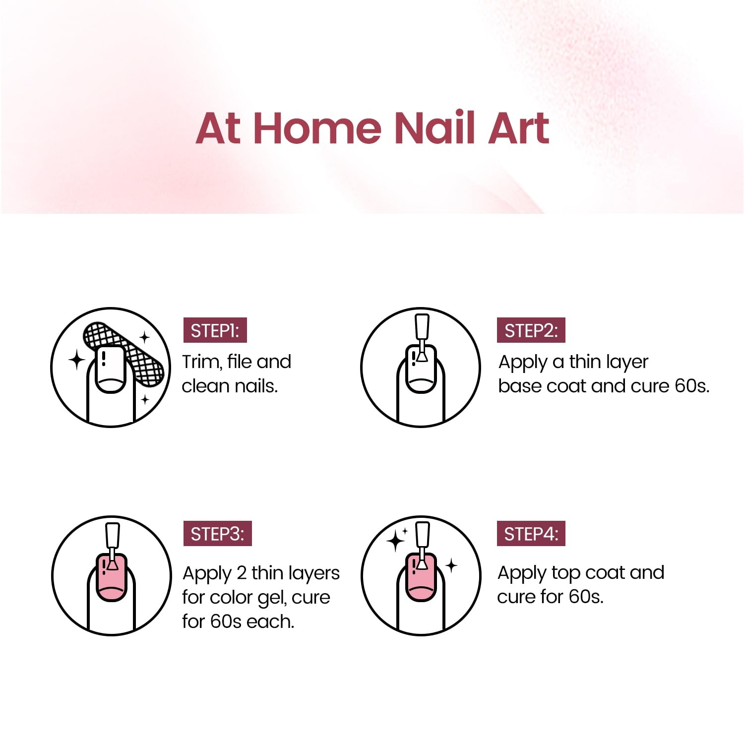JODSONE 10ml Black Gel Nail Polish Black Gel Polish Soak Off Led Gel Polish Nail Art Manicure Salon Diy Need U V Lamp(B05) - view 6
