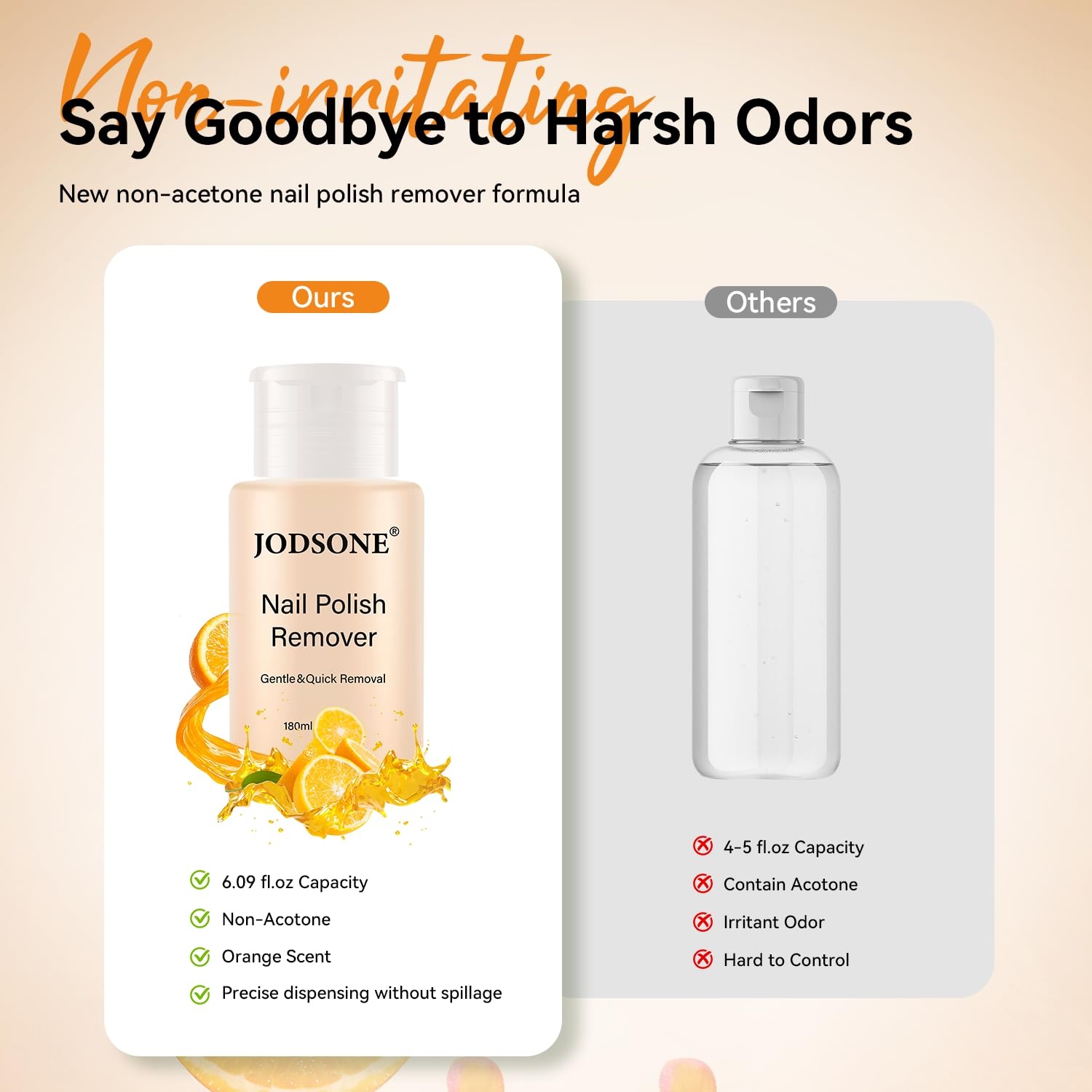 JODSONE 3Pcs 10ml Top and Base Coat Gel Nail Remover Set Gel Nail Remover for Quick and Easy at Home Removal U V Light Curing Required(R0003) - view 5