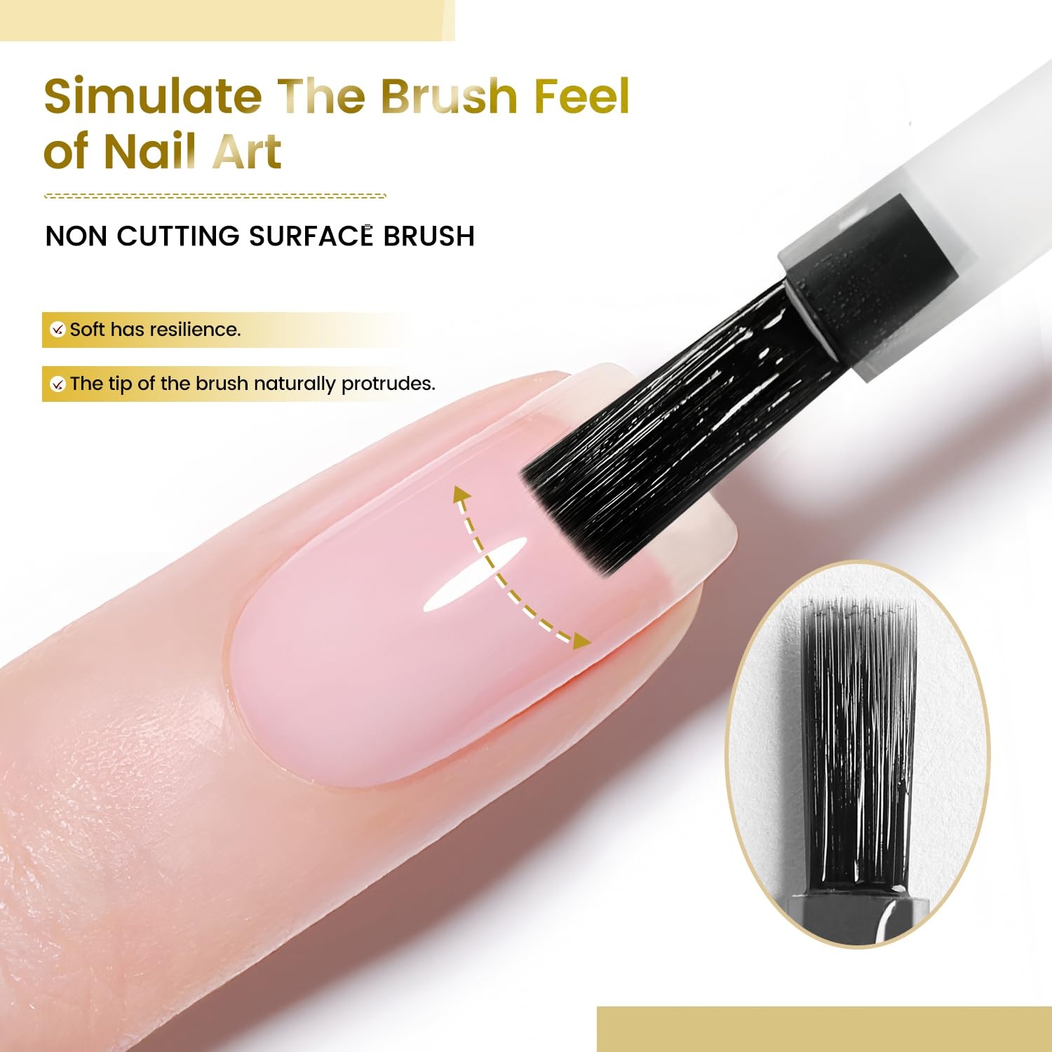 JODSONE Matte Gel Top Coat – 16.5ml Powder-Resistant No Wipe Gel Top Coat for Chrome Powder Nail Art, Smooth Matte Finish, U V Curing Required(G0207) - view 6