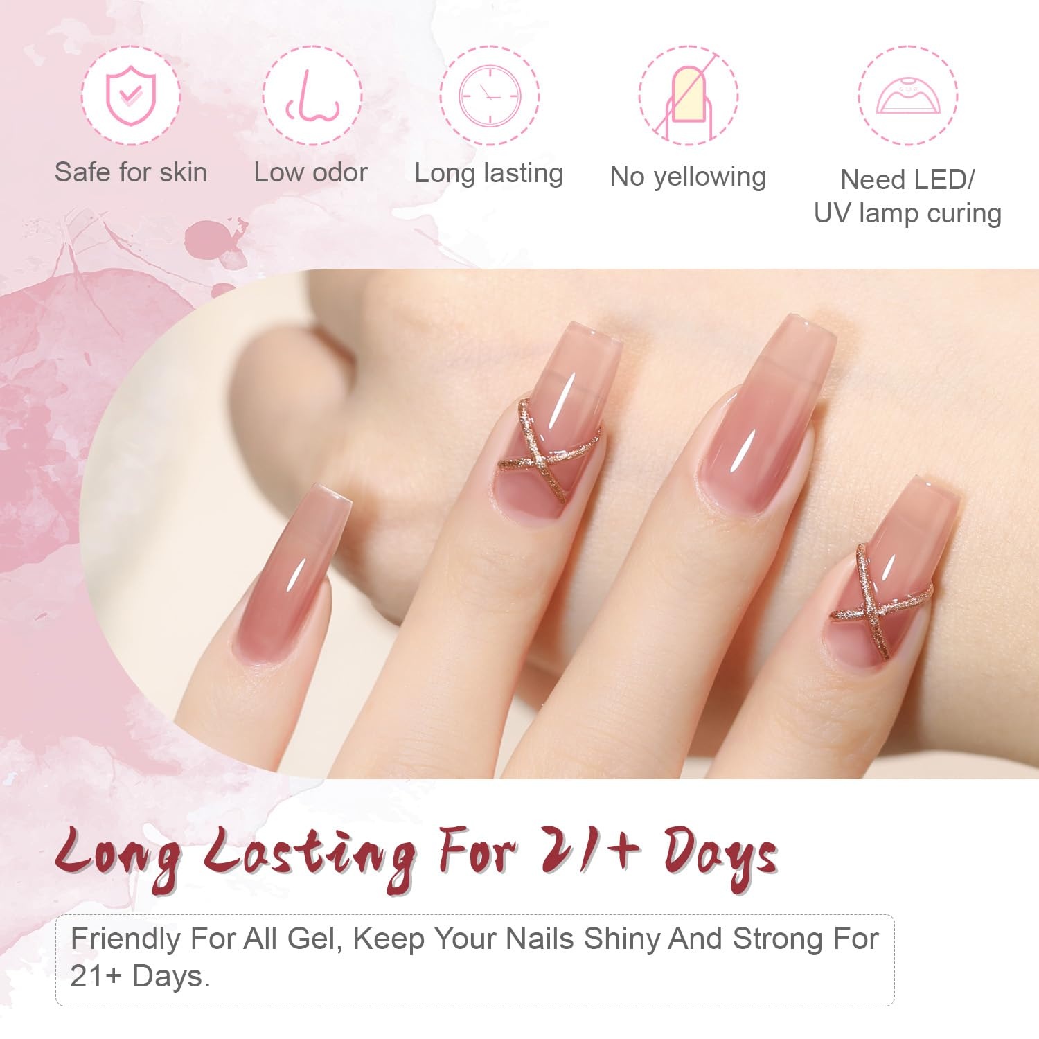JODSONE 4 Bottles of 15 Capacities of Nail Dehydrator Nail Primer Base Top Coat Long Lasting and Easy to Apply Large Bottle(2 Pcs 15ml-BT) - view 4