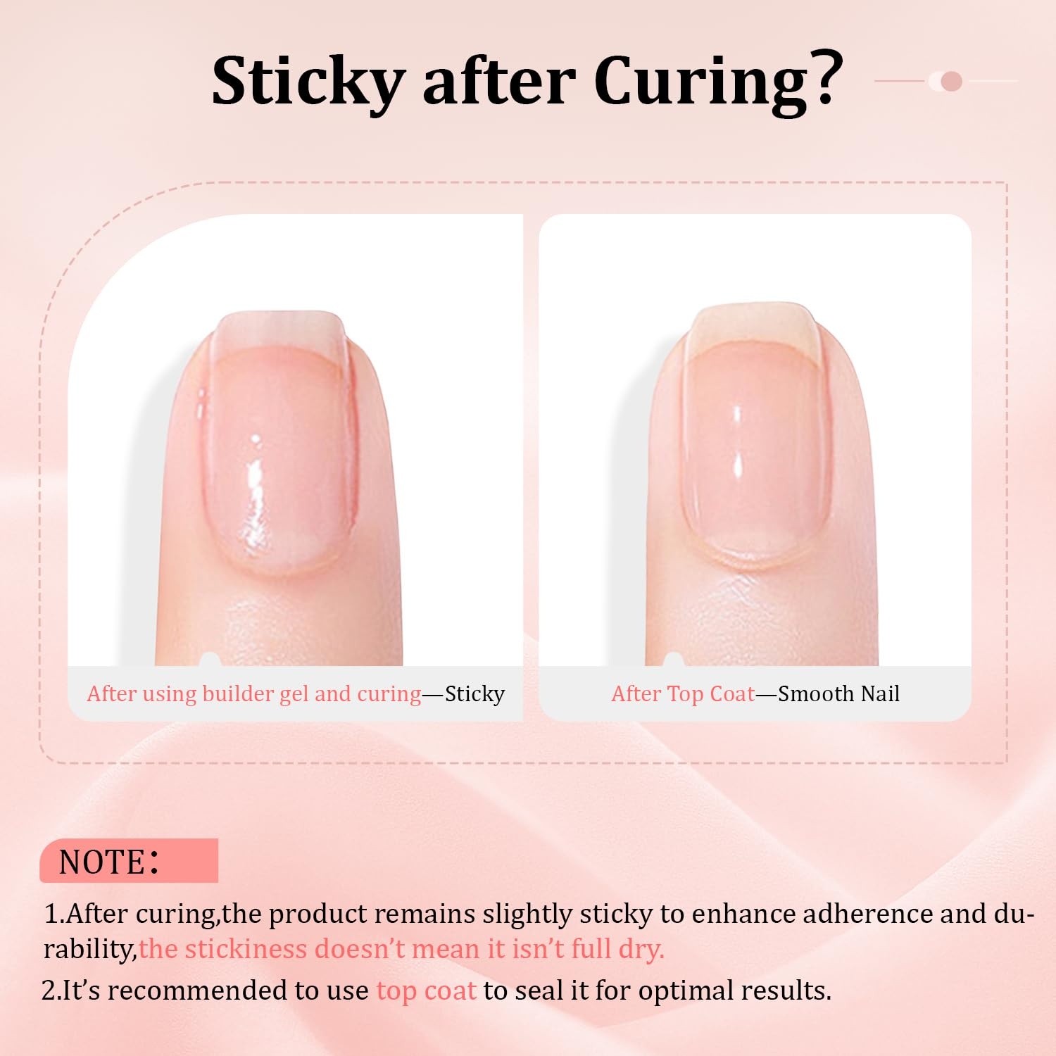JODSONE Builder Gel for Nails,4Pcs 10ML Builder Gel Set, Nail Apex and Extension Strengthener Hard Need to Cured by Nail Lamp,Clear White Pink Brown(GJ05-GJ08) - view 6