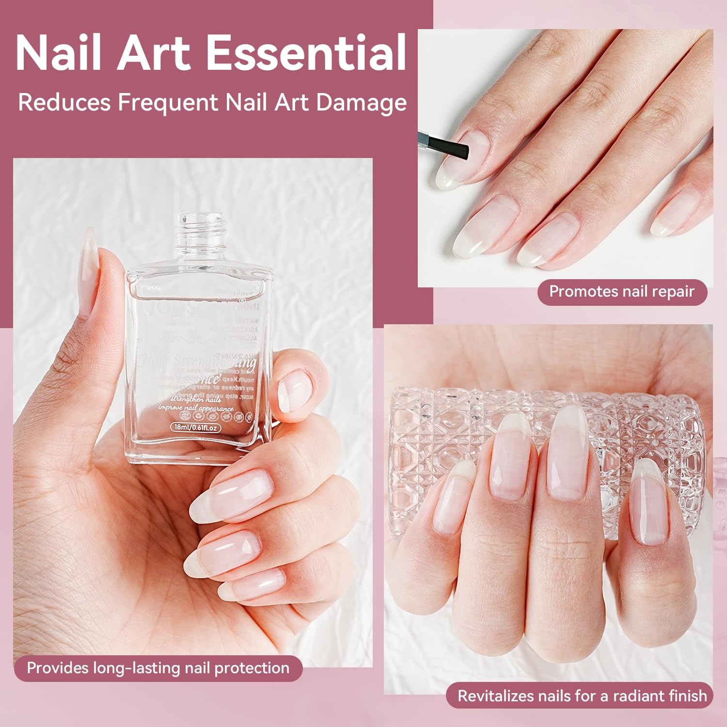 JODSONE Cuticle Oil for Damaged Skin And Thin Nails for Nail Growth Nourish and Condition Dry Nails with Dropper(White) - view 6