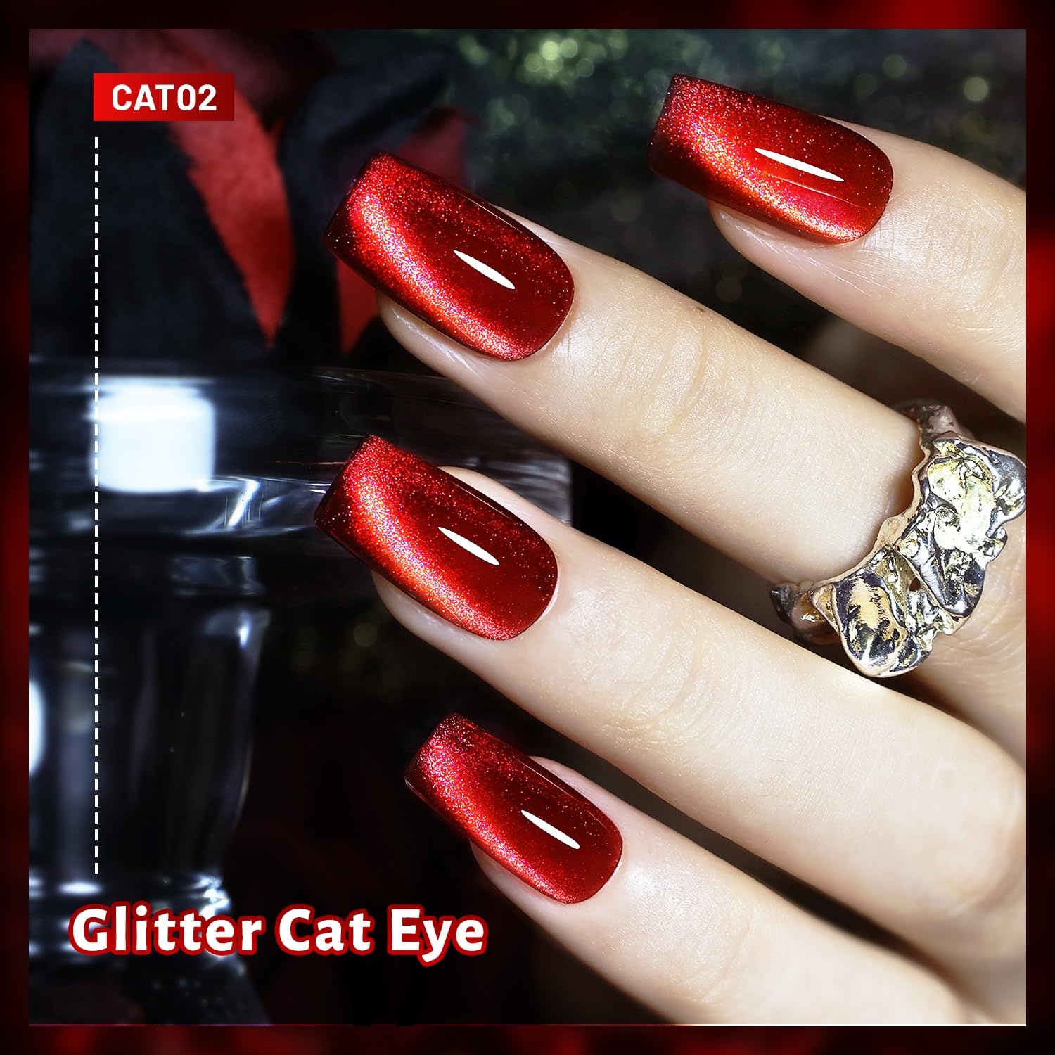 JODSONE Gel Nail Polish 16.5ml Black Art Design Manicure Salon DIY at Home Soak Off U V LED Gel Polish Nail(CAT02) - view 4
