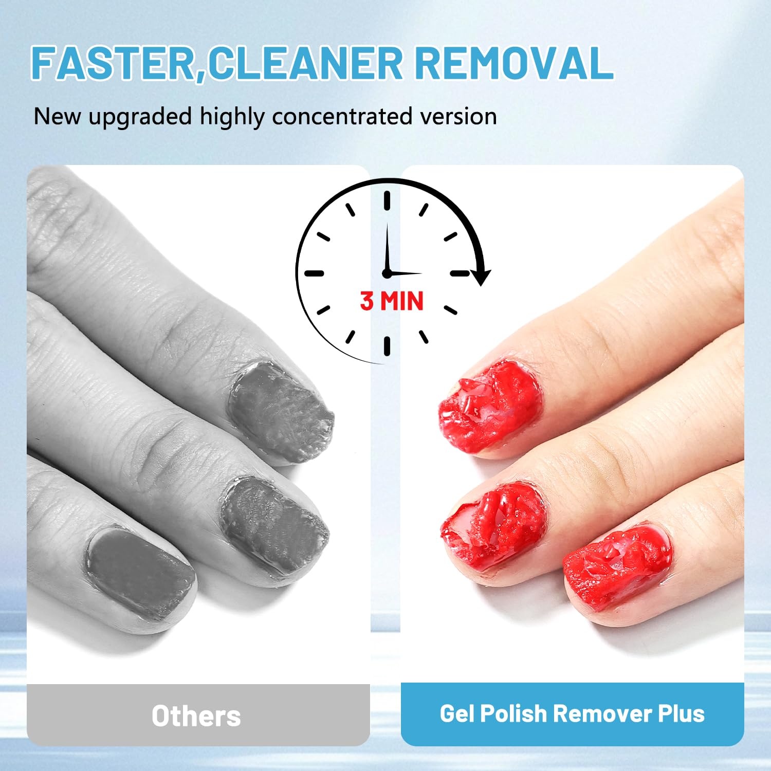JODSONE Gel Nail Polish Remover Plus – 16.5ML Gel Polish Remover No Need to Soak,High-Concentration Gel Remover for Nails Quickly Remove Nail Polish in Short Time(16.5ML) - view 3