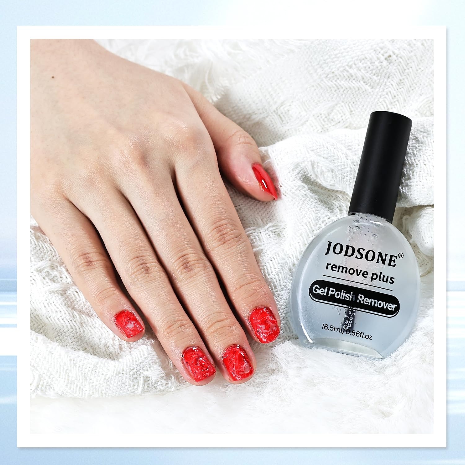 JODSONE Gel Nail Polish Remover Plus – 16.5ML Gel Polish Remover No Need to Soak,High-Concentration Gel Remover for Nails Quickly Remove Nail Polish in Short Time(16.5ML) - view 6