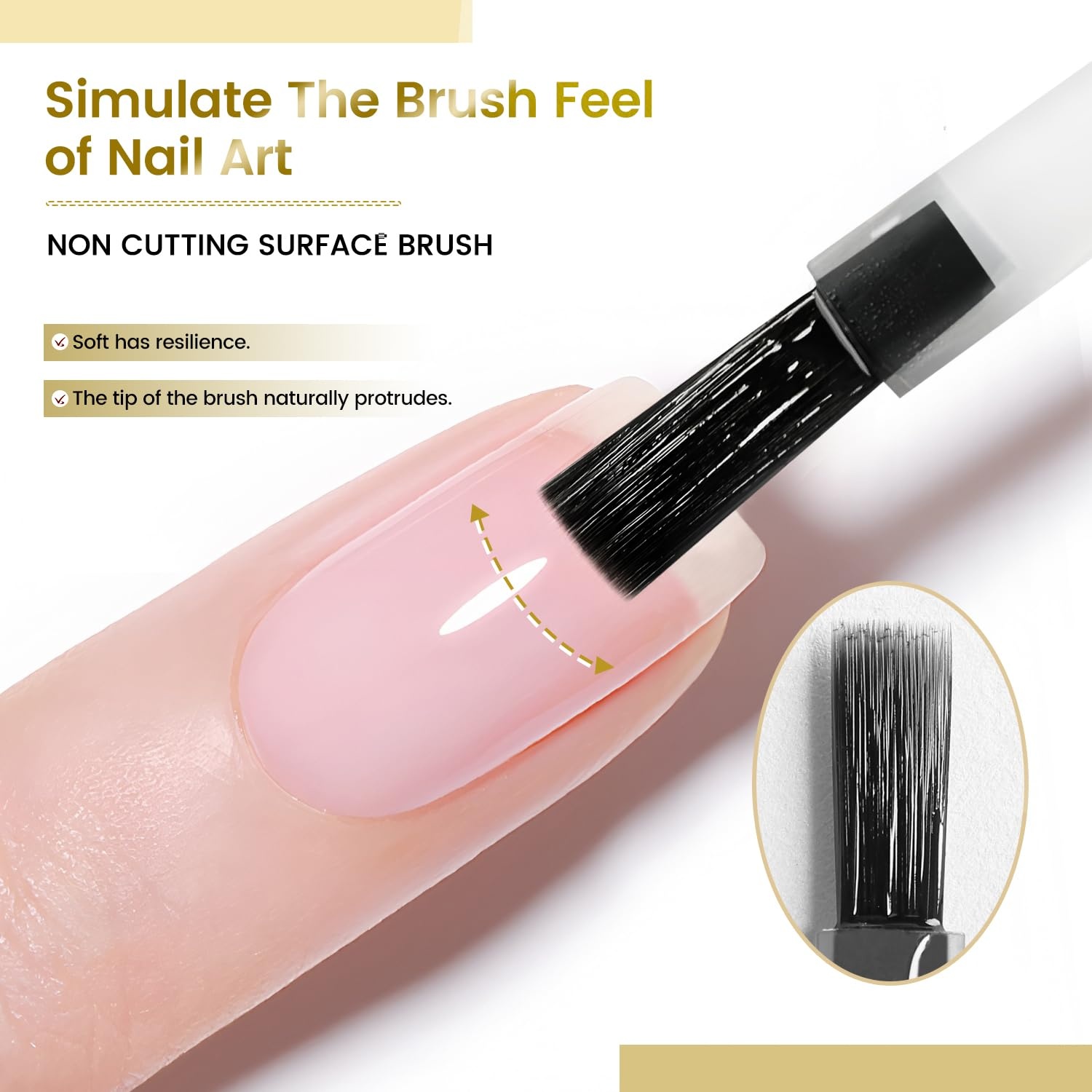 JODSONE Matte Gel Top Coat – 16.5ml Powder-Resistant No Wipe Gel Top Coat for Chrome Powder Nail Art, Smooth Matte Finish, U V Curing Required(G04) - view 4