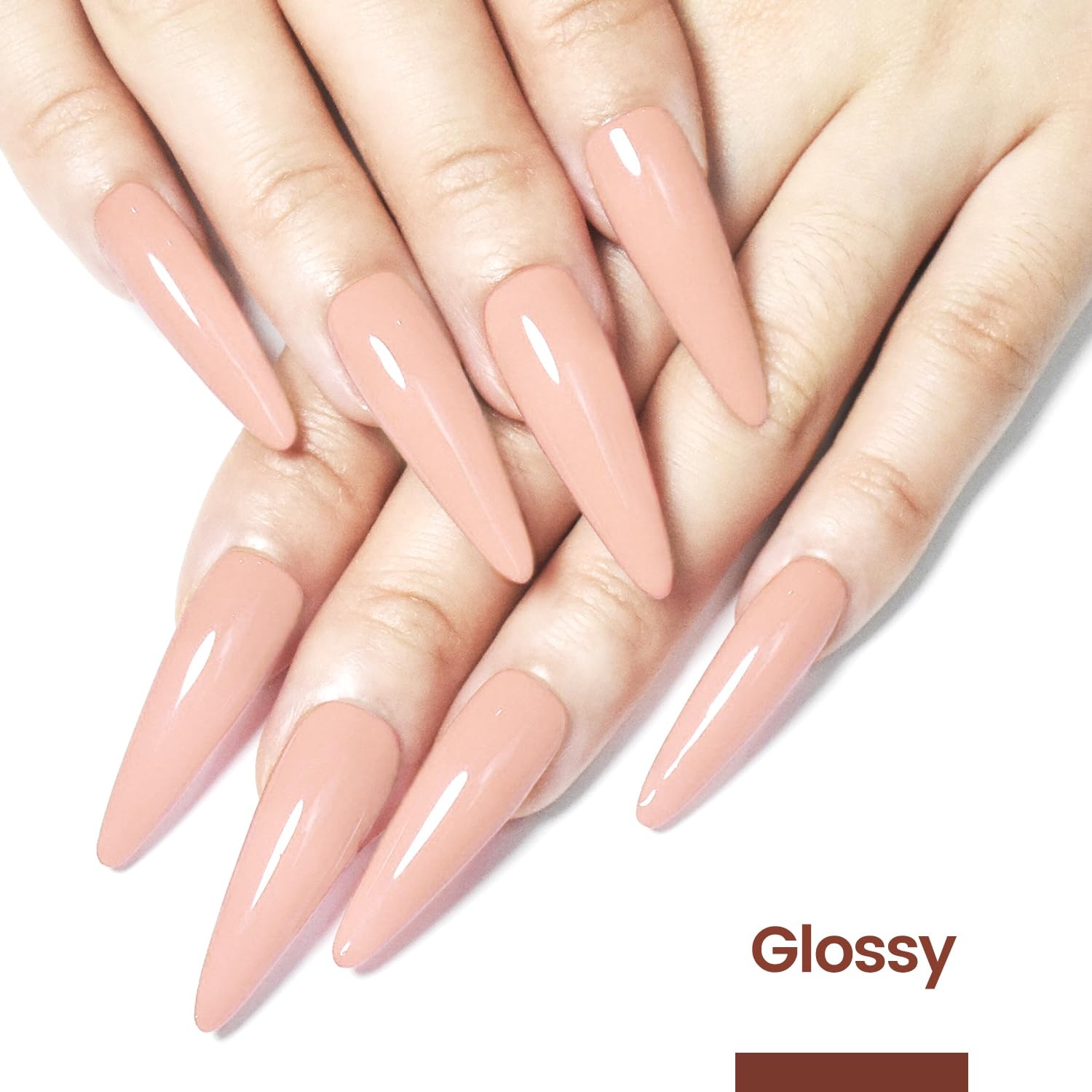 JODSONE 10ML Gel Nail Polish Nude Pink Manicure Light Nude Nail Gel Polish Need U V Lamp Soak Off Curing for Home Salon Nail Art DIY Need U V Lamp - view 3