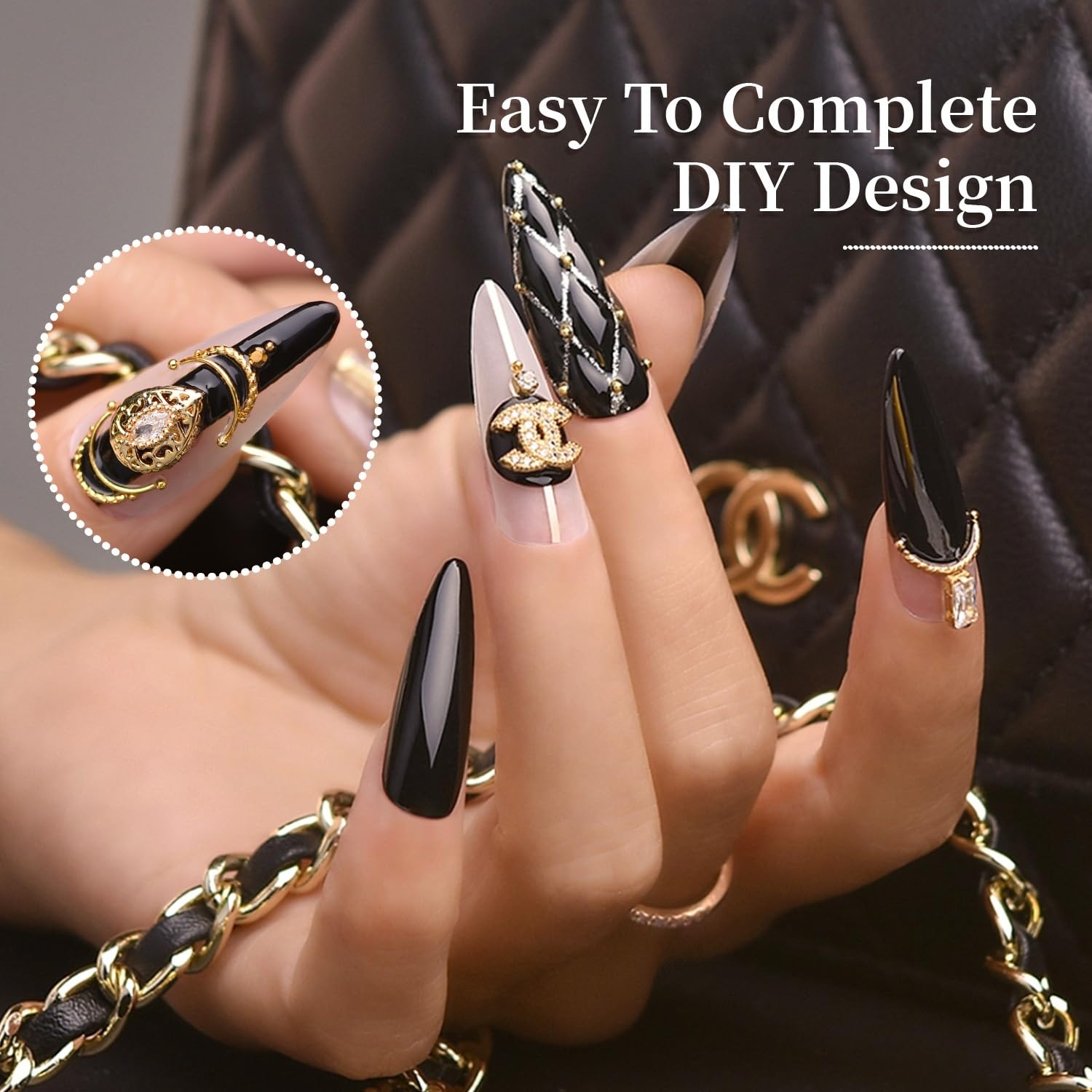 JODSONE 15ml Black Gel Nail Polish Gel Polish Black Soak Off Led Gel Polish Nail Art Manicure Salon Diy At Home(B001) - view 2