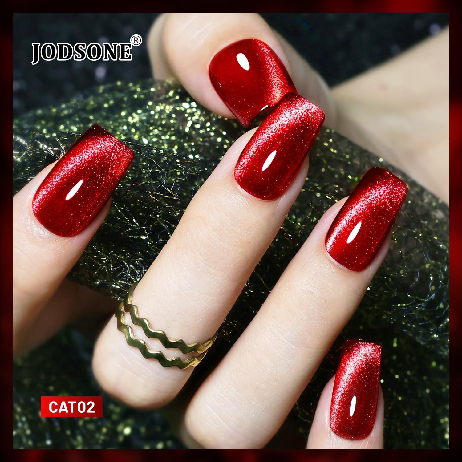 JODSONE 16.5ml Gray Gel Nail Polish Silver Gel Polish High Gloss Soak Off U V Nail Manicure Salon DIY at Home(CAT02)