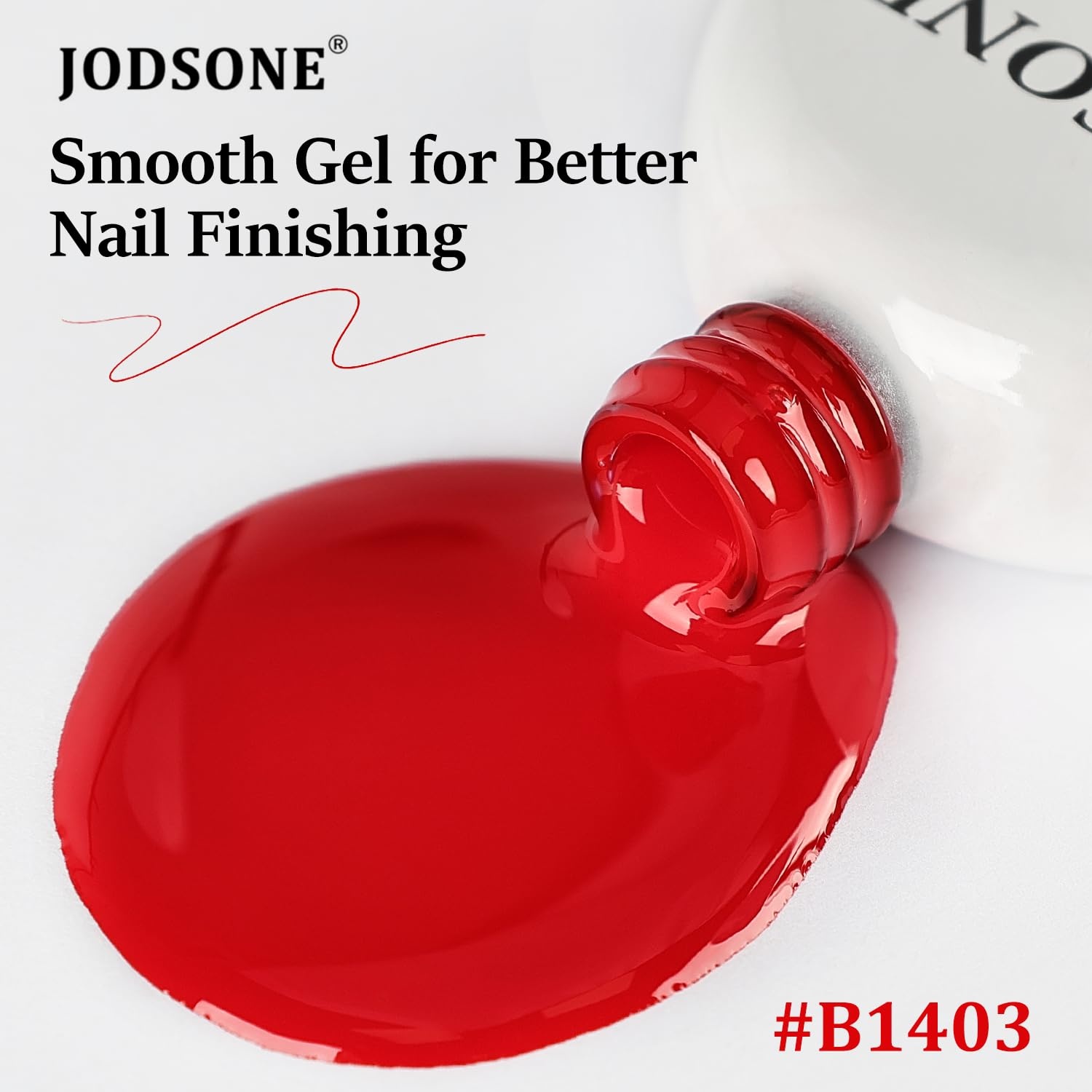 JODSONE 15ml Black Gel Nail Polish Gel Polish Black Soak Off Led Gel Polish Nail Art Manicure Salon Diy At Home(B1403) - view 4