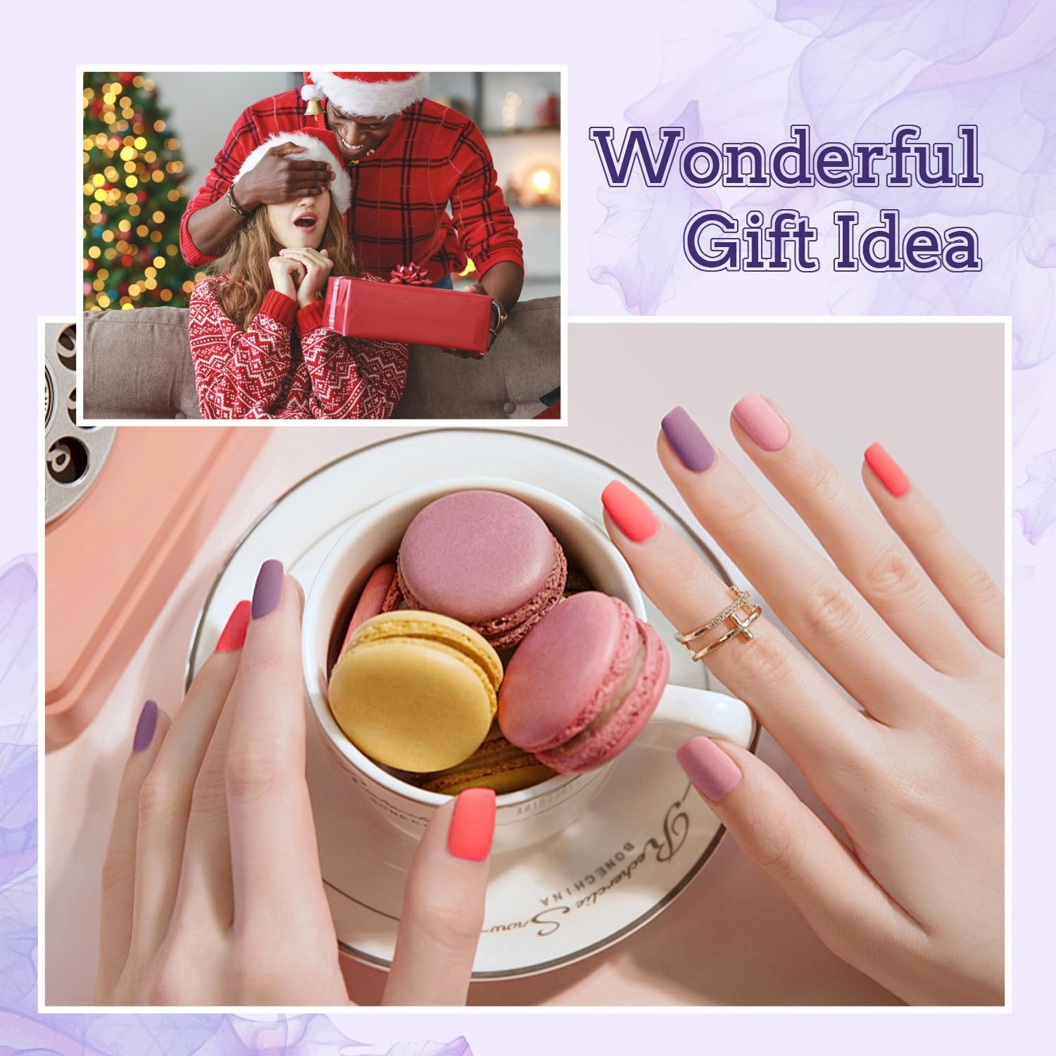 JODSONE 23 PCS Gel Nail Polish Set with Base Glossy and Matte Top Coat Multicolored Gel Nail Long Lasting Suitable for All Seasons(20KIT-SUN1G-01A) - view 8