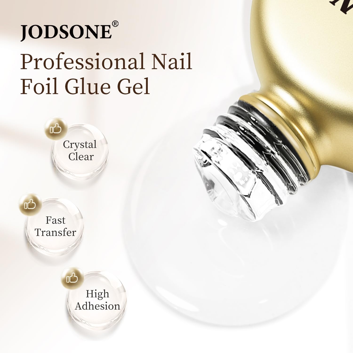 JODSONE 10ml Green Gel Nail Polish Set 6Colors Long Lasting Neutral Green Pale Lacquer Glossy Art for Nail and Salon Need U V Lamp(A3) - view 5