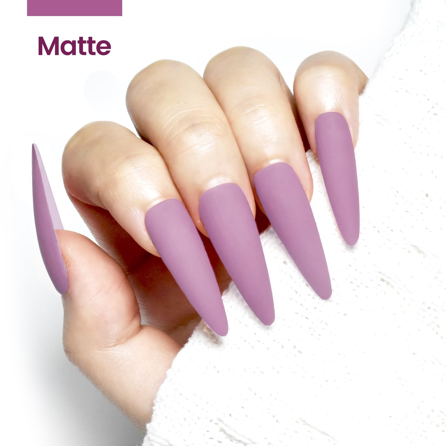 JODSONE Gel Nail Polish 10ml Light Purple Gel Polish Nail Soak Off U V LED Nail Lamp Art Manicure Salon DIY Home Gift for Women Girls(10ML-B06) - view 4