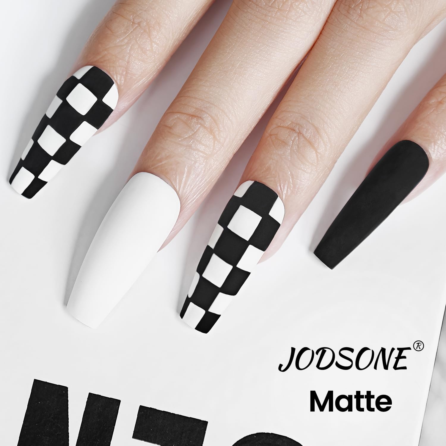 JODSONE White Gel Nail Polish 18ml Gel Polish White Soak Off U V Lamp Gel Polish Art Manicure Salon DIY at Home(18ML-B02) - view 4