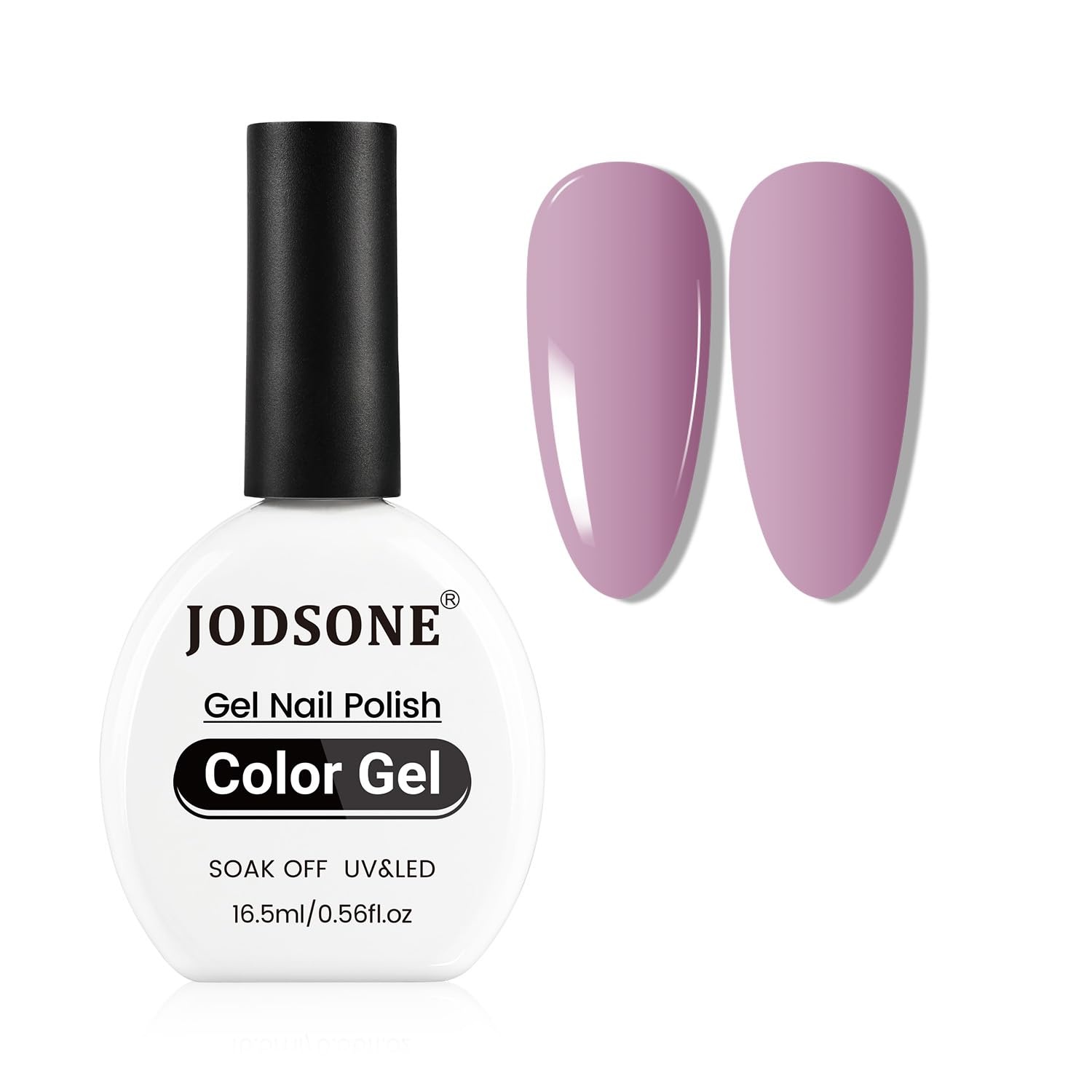 JODSONE Gel Nail Polish Light Purple 16.5ml Gel Polish Nail Gift Soak Off U V Nail Lamp Art Manicure Salon DIY Home for Women Girls - view 7