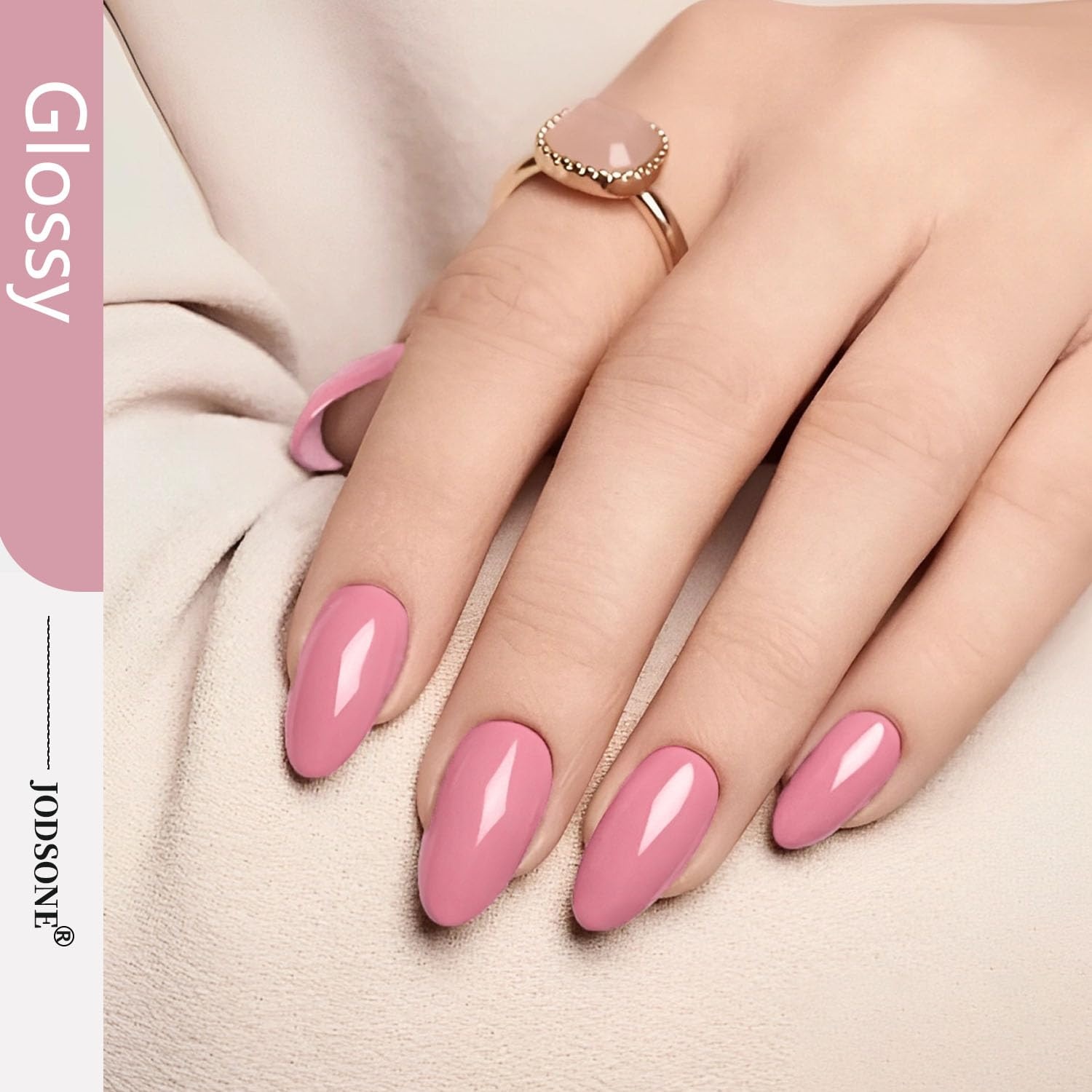 JODSONE 16.5ml Gel Polish Dusty Roses Gel Polish Nail Soak Off U V Nail Lamp Art Manicure Salon DIY Home Solid Color Gel - view 3