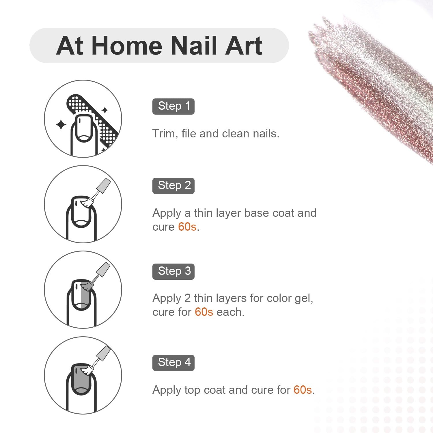 JODSONE Gel Nail Polish Dark Green 10ml Gel Polish Nail Gift Soak Off U V LED Nail Lamp Art Manicure Salon DIY Home for Women Girls(B71) - view 8