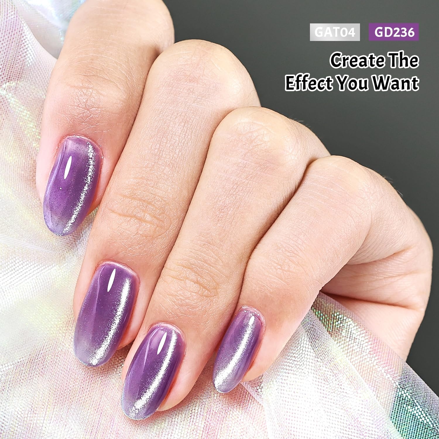 JODSONE Gel Nail Set 20+3 Colors High Shine Gorgeous Gel Polish Base Top Matte Coat Nice Gifts Show Charm(10SET-Jelly-Purple) - view 3