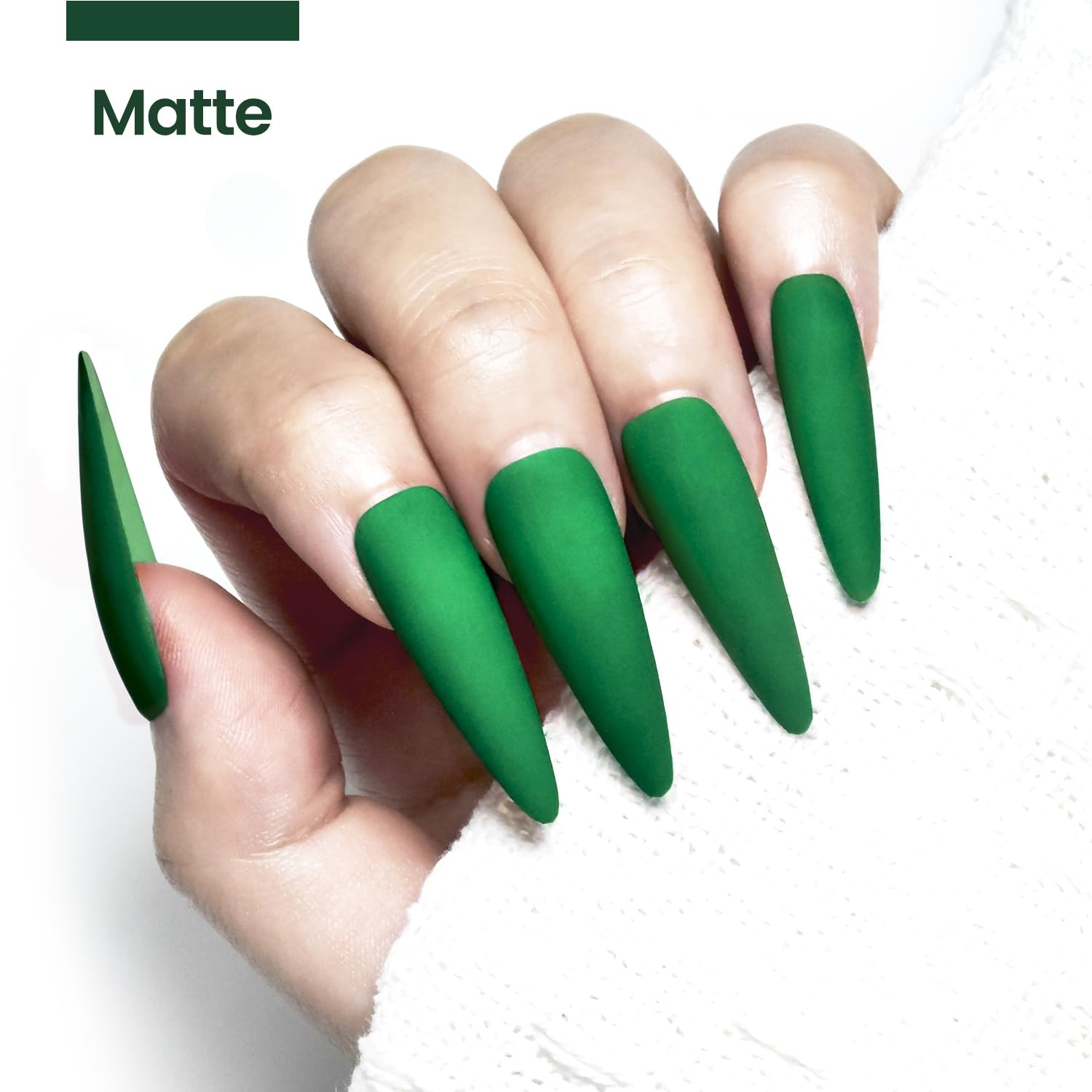 JODSONE Gel Nail Polish Dark Green 10ml Gel Polish Nail Gift Soak Off U V LED Nail Lamp Art Manicure Salon DIY Home for Women Girls(B13) - view 4
