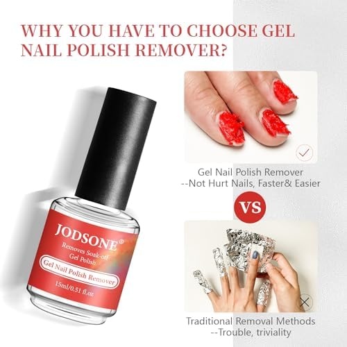 JODSONE 15ML Gel Nail Polish Remover No Need Soaking or Wrapping Gel Remover for Nails 3-5 Minutes Easy And Quick(A02) - view 2