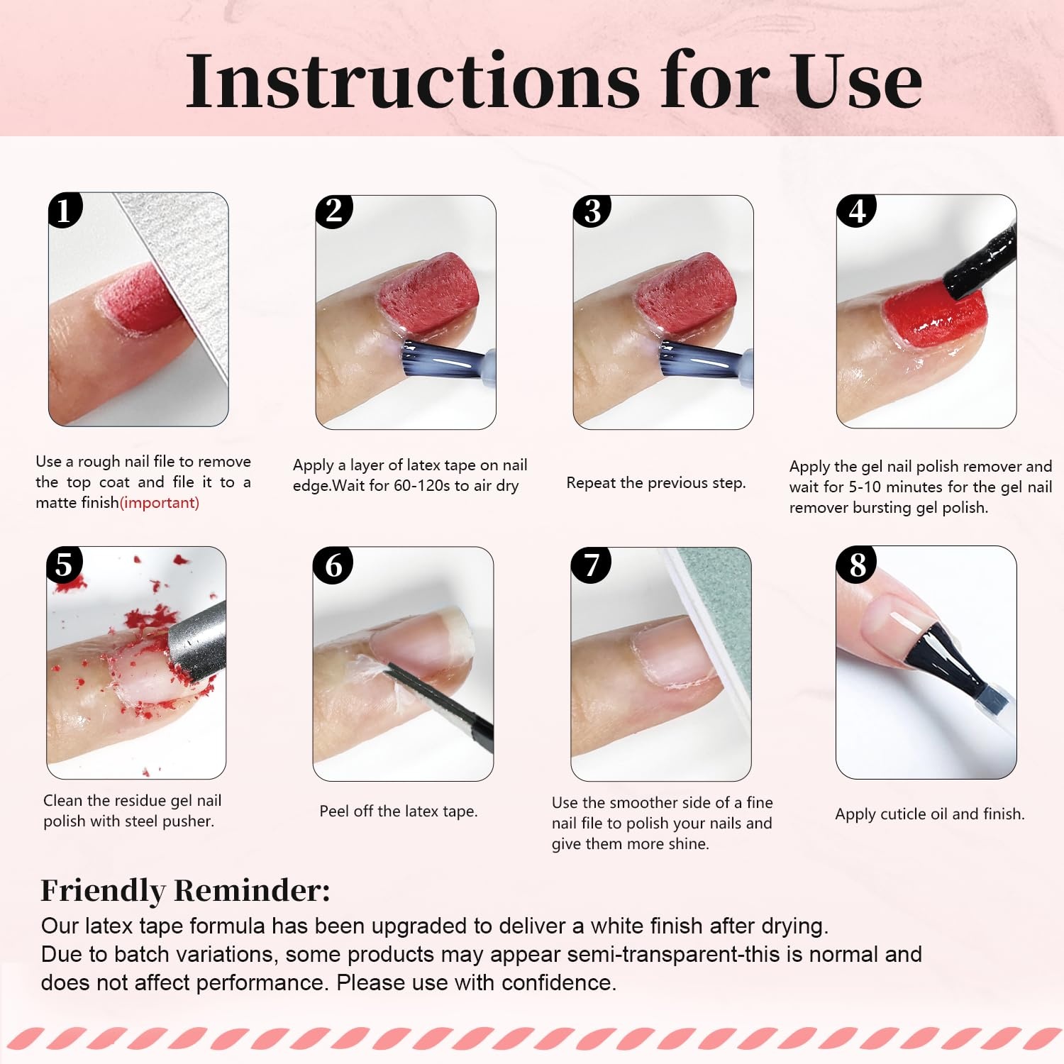 JODSONE 15ML Gel Nail Polish Remover No Need Soaking or Wrapping Gel Remover for Nails 3-5 Minutes Easy And Quick(A02) - view 6