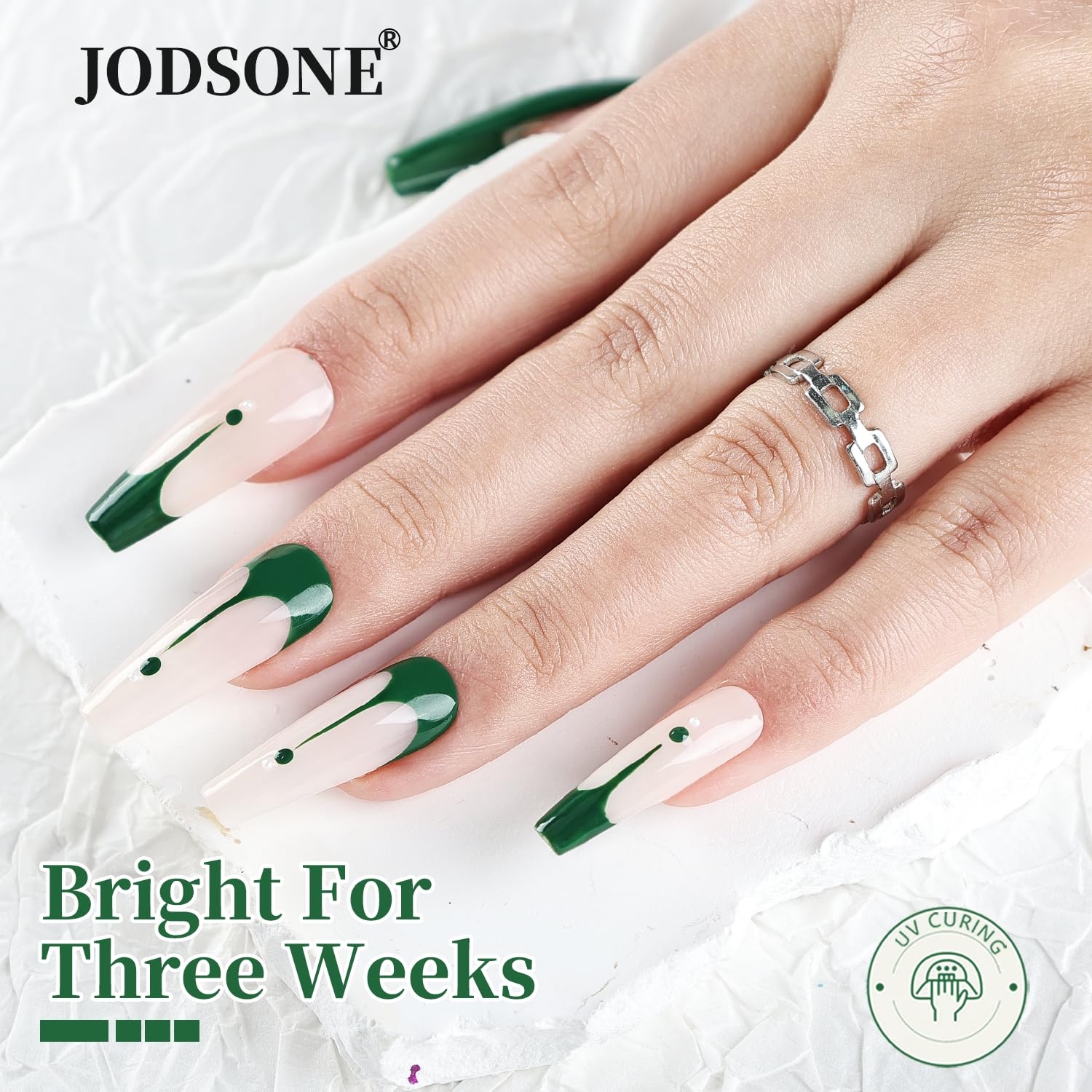 JODSONE Cat Eye Magnet, 8-in-1 Multi-Effect Nail Magnetic Tool for Cat Eye Gel Polish, Create French Tip, Heart, Ribbon & Glass Bead Designs, Nail Art Tool for DIY & Salon(LB13) - view 3