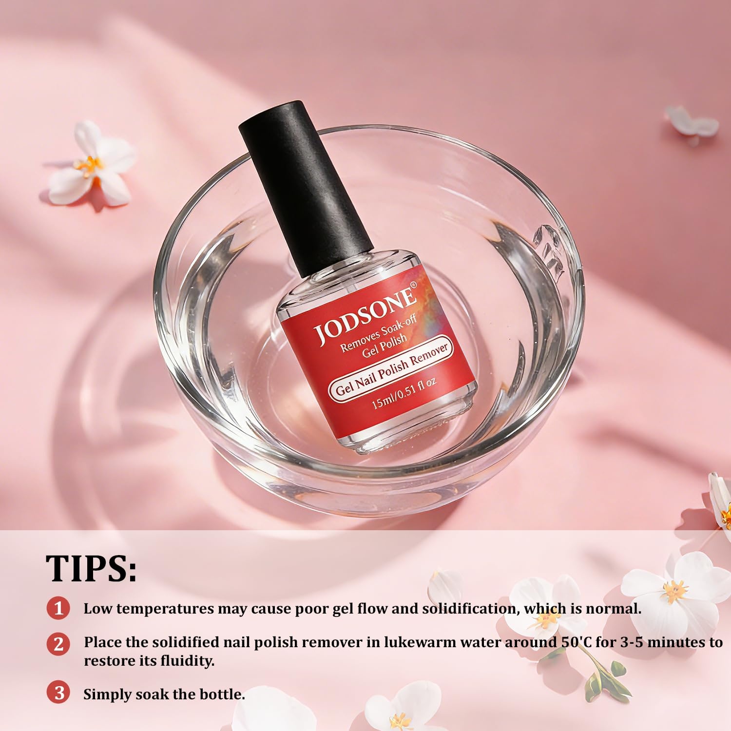 JODSONE 15ML Gel Nail Polish Remover No Need Soaking or Wrapping Gel Remover for Nails 3-5 Minutes Easy And Quick(A01) - view 4