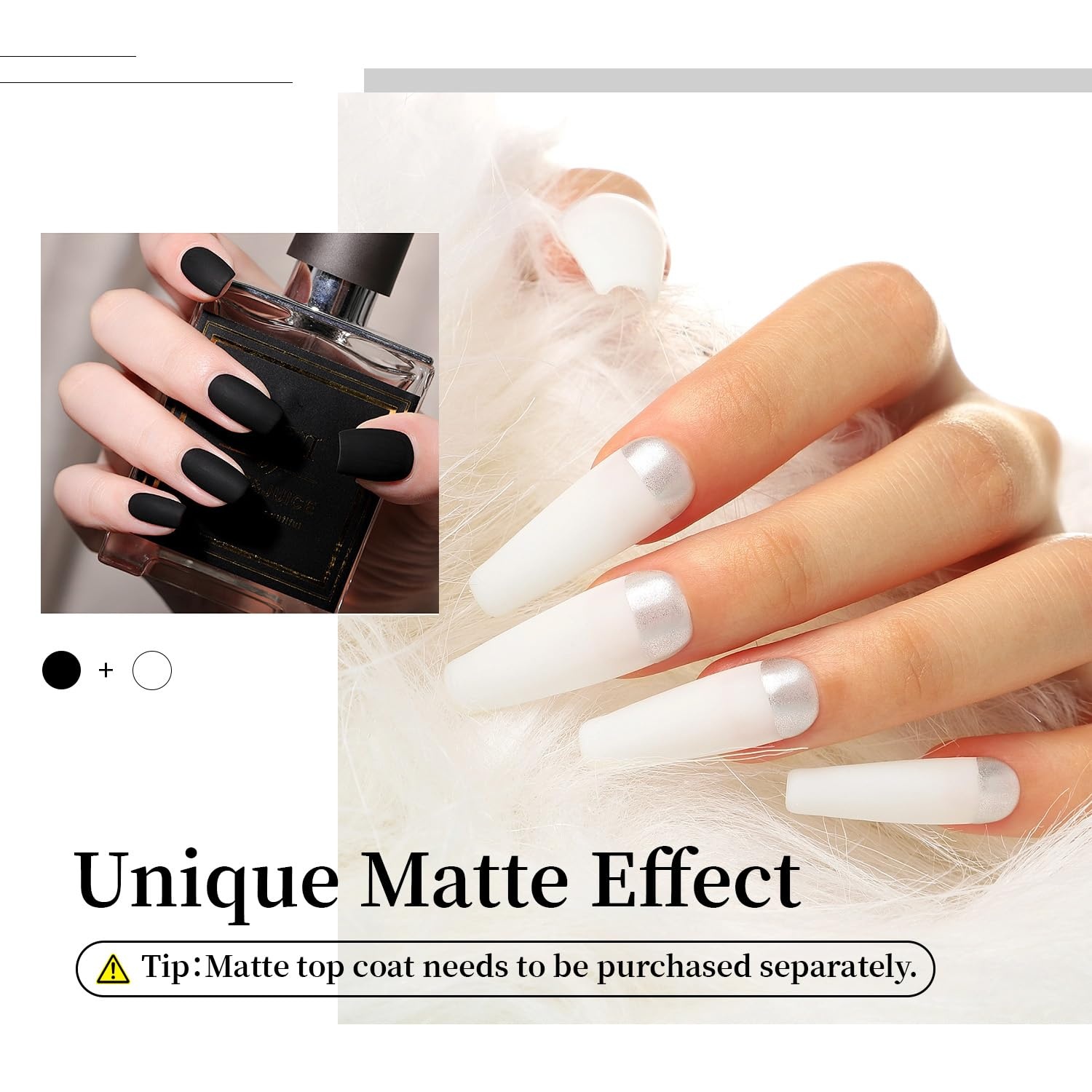 JODSONE Cat Eye Magnet, 8-in-1 Multi-Effect Nail Magnetic Tool for Cat Eye Gel Polish, Create French Tip, Heart, Ribbon & Glass Bead Designs, Nail Art Tool for DIY & Salon(B01-B02) - view 5