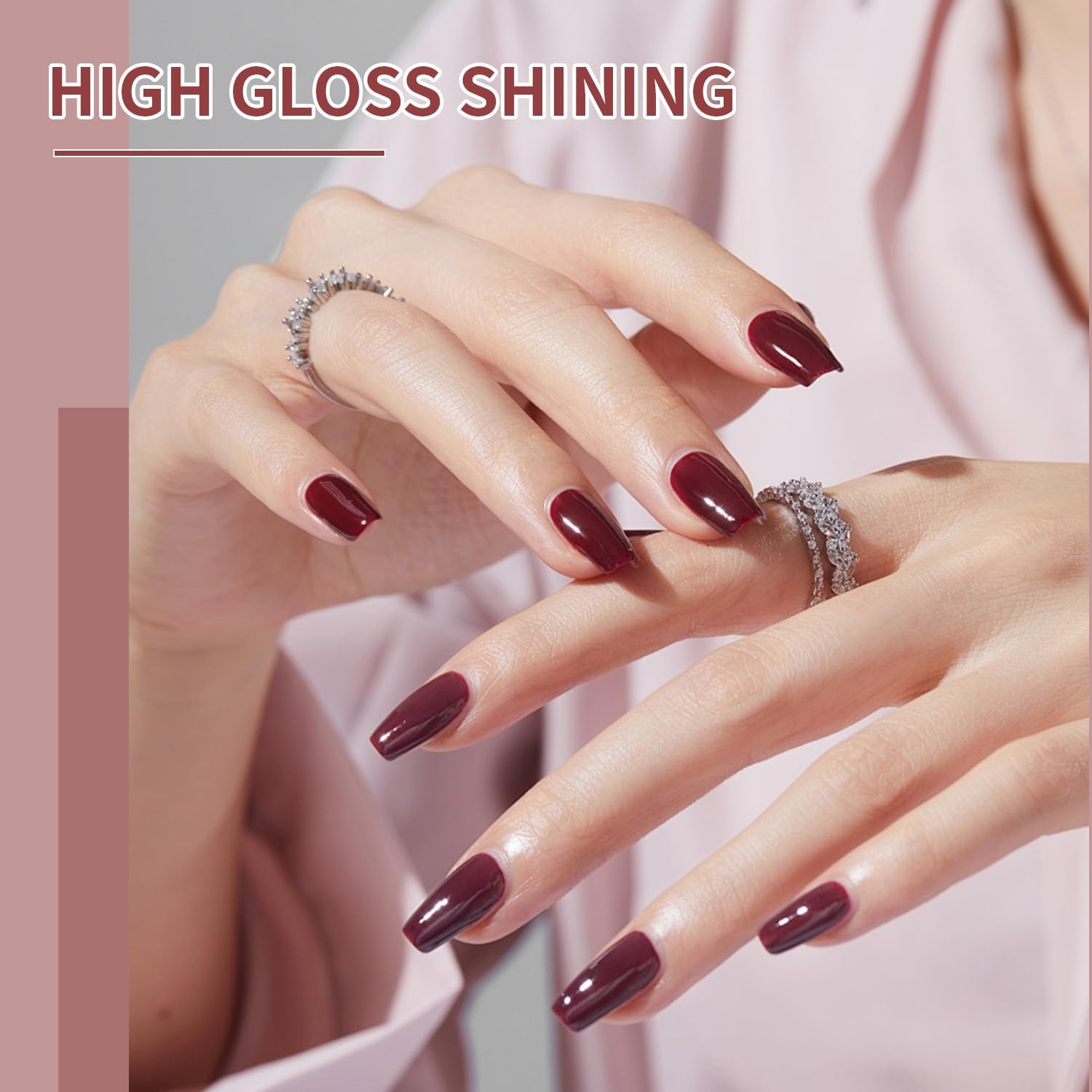 JODSONE 10ml 6 Colors Jelly Gel Nail Polish Set Ocean Blue Turquoise Gel Polish with Crystal Long Lasting All Seasons Need U V Lamp(B033-38) - view 2