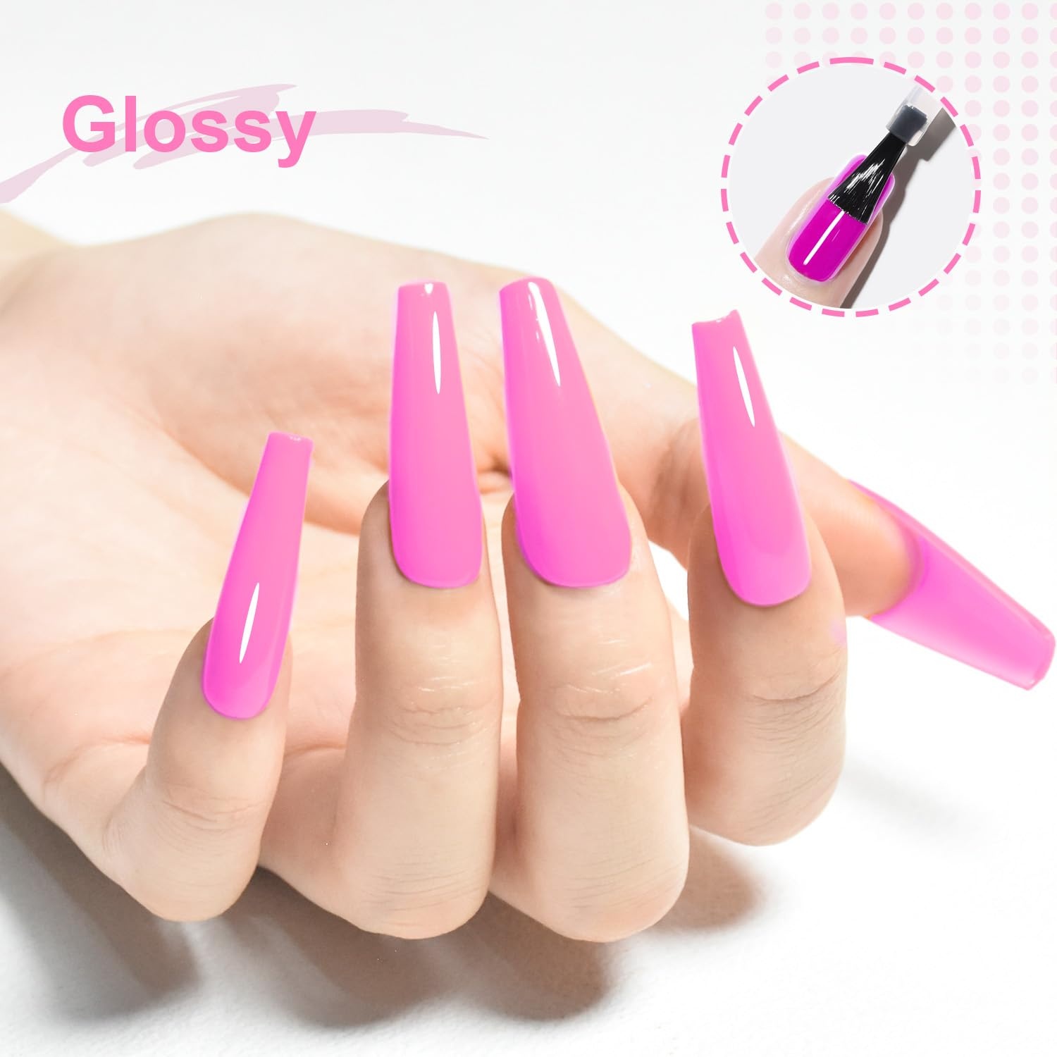 JODSONE Gel Nail Polish Dark Green 10ml Gel Polish Nail Gift Soak Off U V LED Nail Lamp Art Manicure Salon DIY Home for Women Girls(B45) - view 2