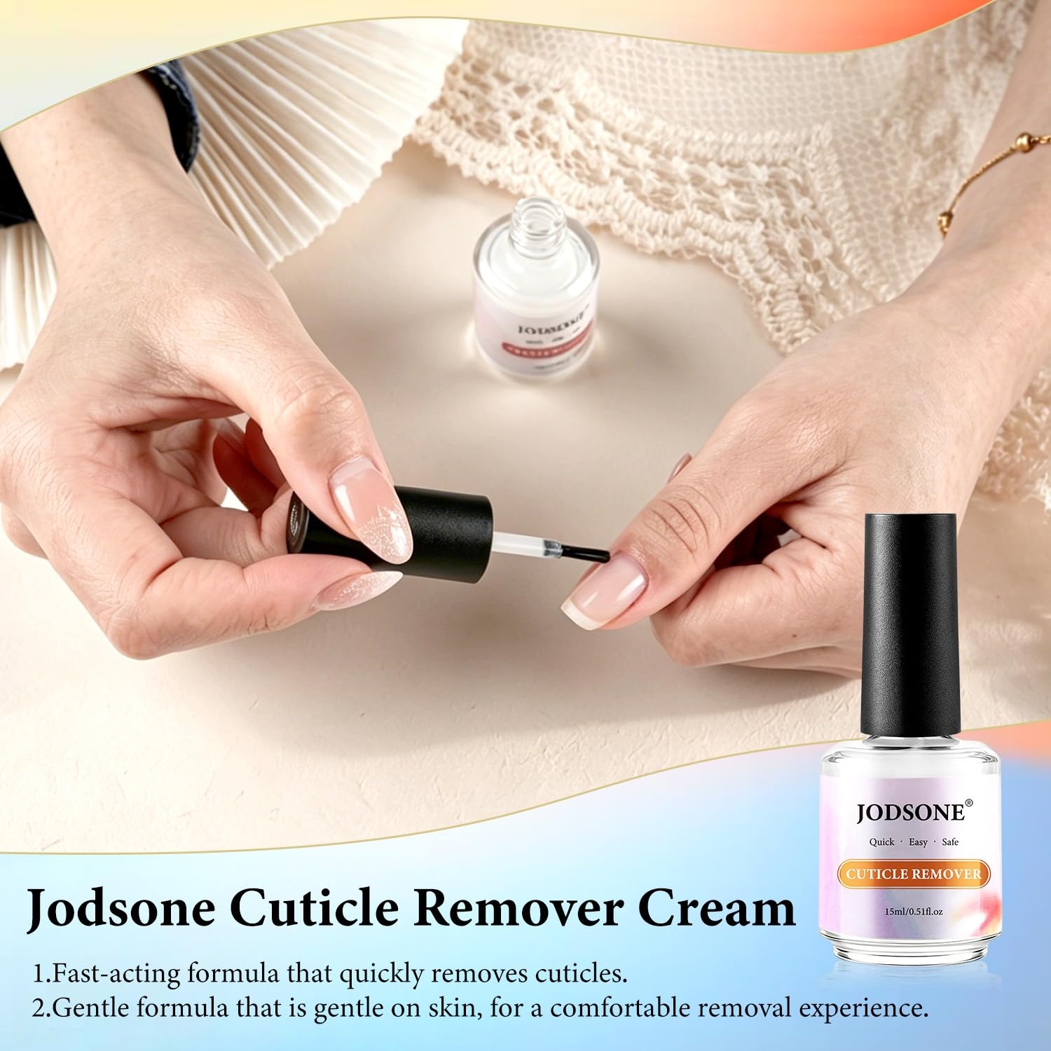 JODSONE 15ML Gel Nail Polish Remover No Need Soaking or Wrapping Gel Remover for Nails 3-5 Minutes Easy And Quick(A09) - view 5