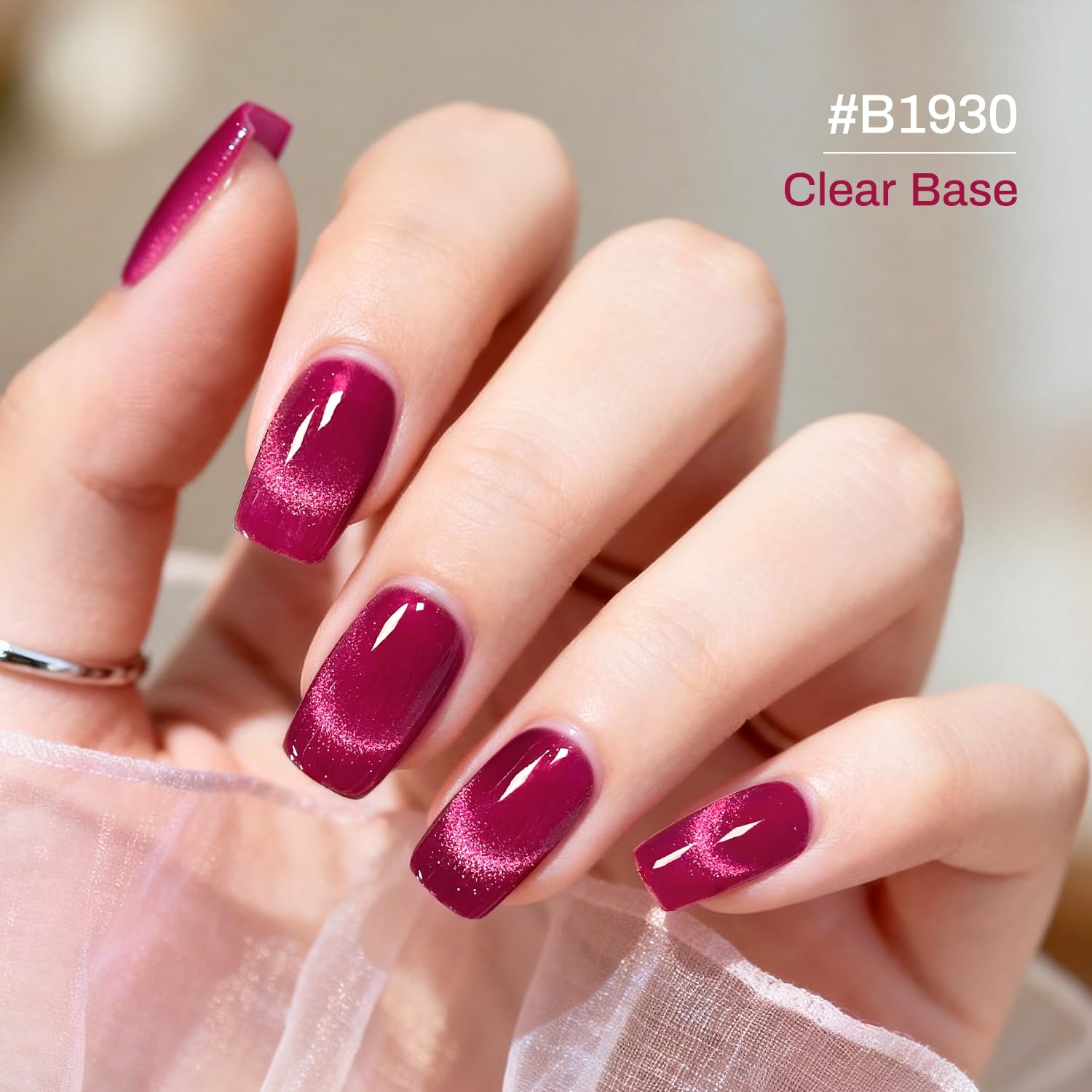 JODSONE 20 Colors Cat Eye Gel Nail Polish Kit with Base Coat Top Coat 3-IN-1 Magnet U V Soak Off Gel Polish for at Home DIY Nail Art(20KIT-CE) - view 3