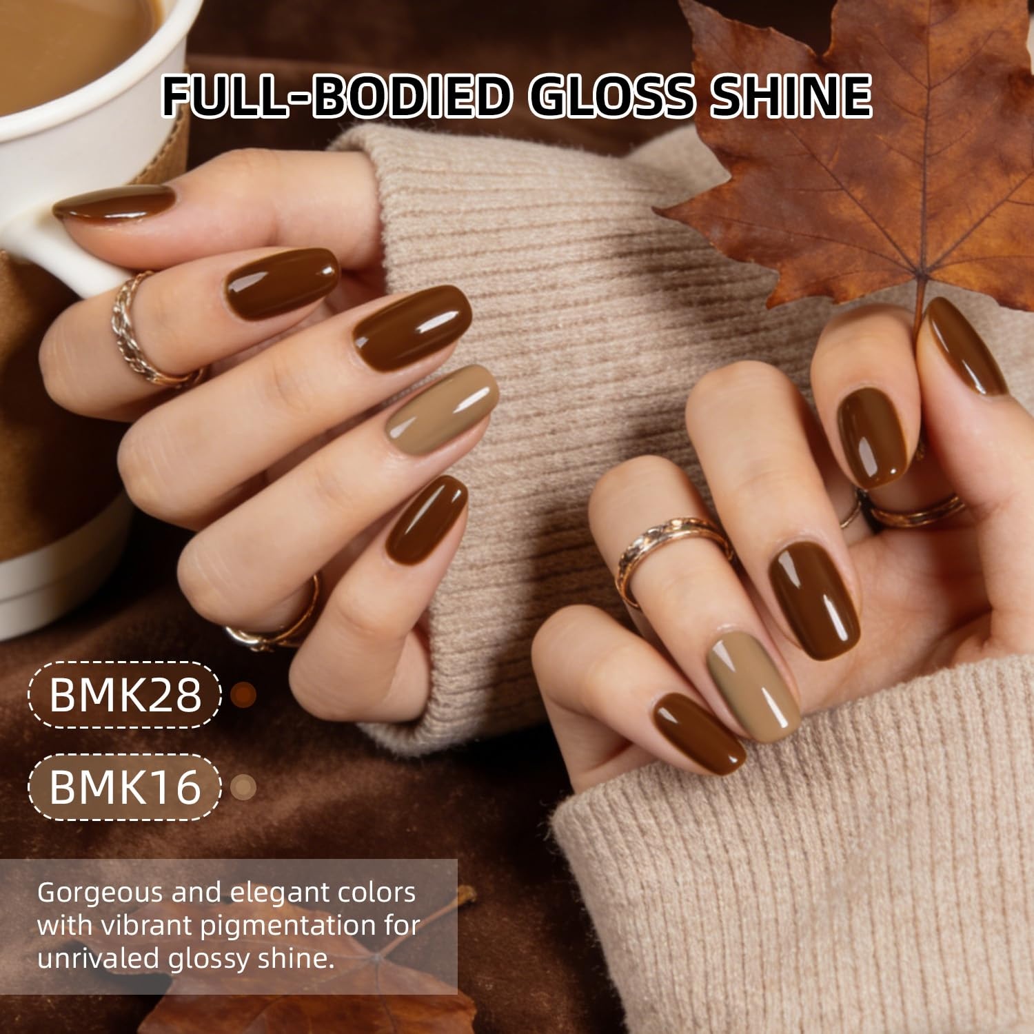 JODSONE 32 Colors Gel Nail Polish Kit with Base Coat Matte Glitter Top Coat Soak Off Manicure Tools Manicure Salon DIY at Home(B31) - view 3