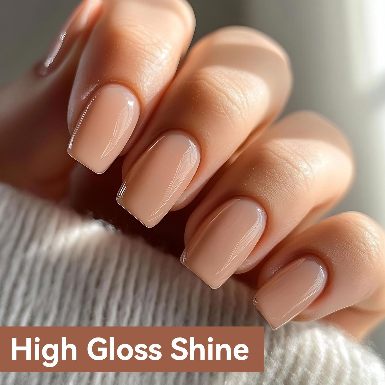 JODSONE 16.5ml Light Pink Gel Nail Polish Same Color Same Bottle Soak off Baby Pink DIY Salon Gift for Women(16.5ml-04) - view 3
