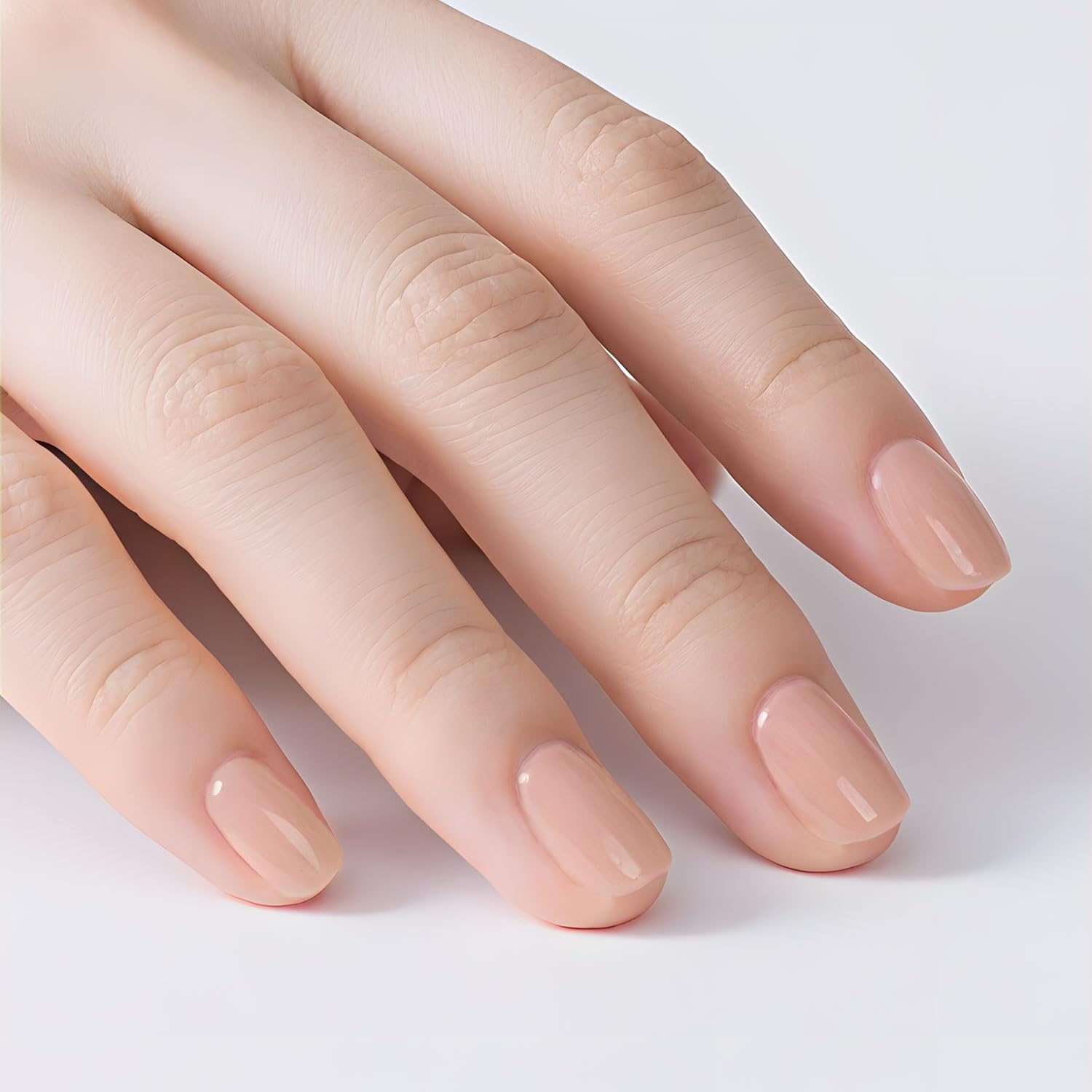 JODSONE 16.5ml Light Pink Gel Nail Polish Same Color Same Bottle Soak off Baby Pink DIY Salon Gift for Women(16.5ml-04) - view 4