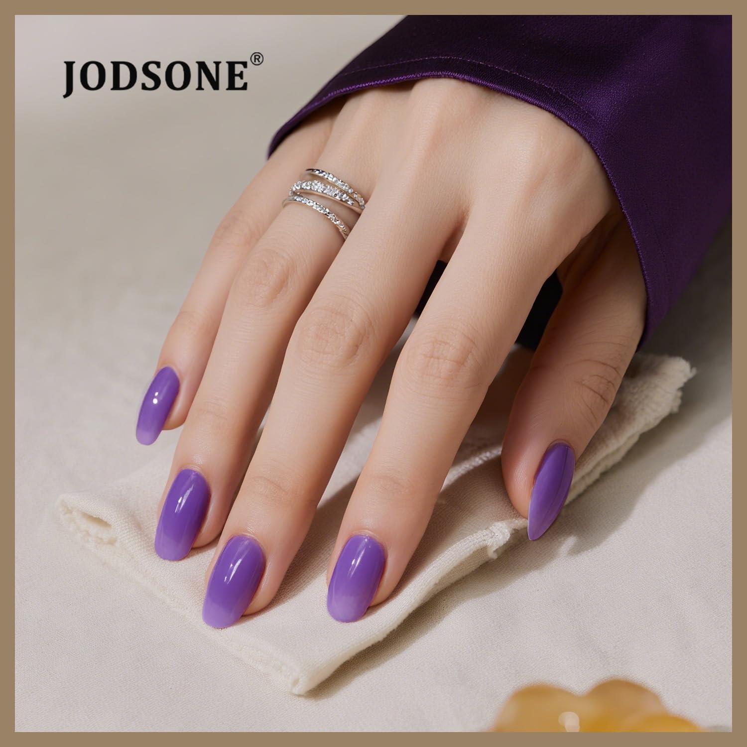 JODSONE 32 Colors Gel Nail Polish Kit with Base Coat Matte Glitter Top Coat Soak Off Manicure Tools Manicure Salon DIY at Home(B28) - view 4